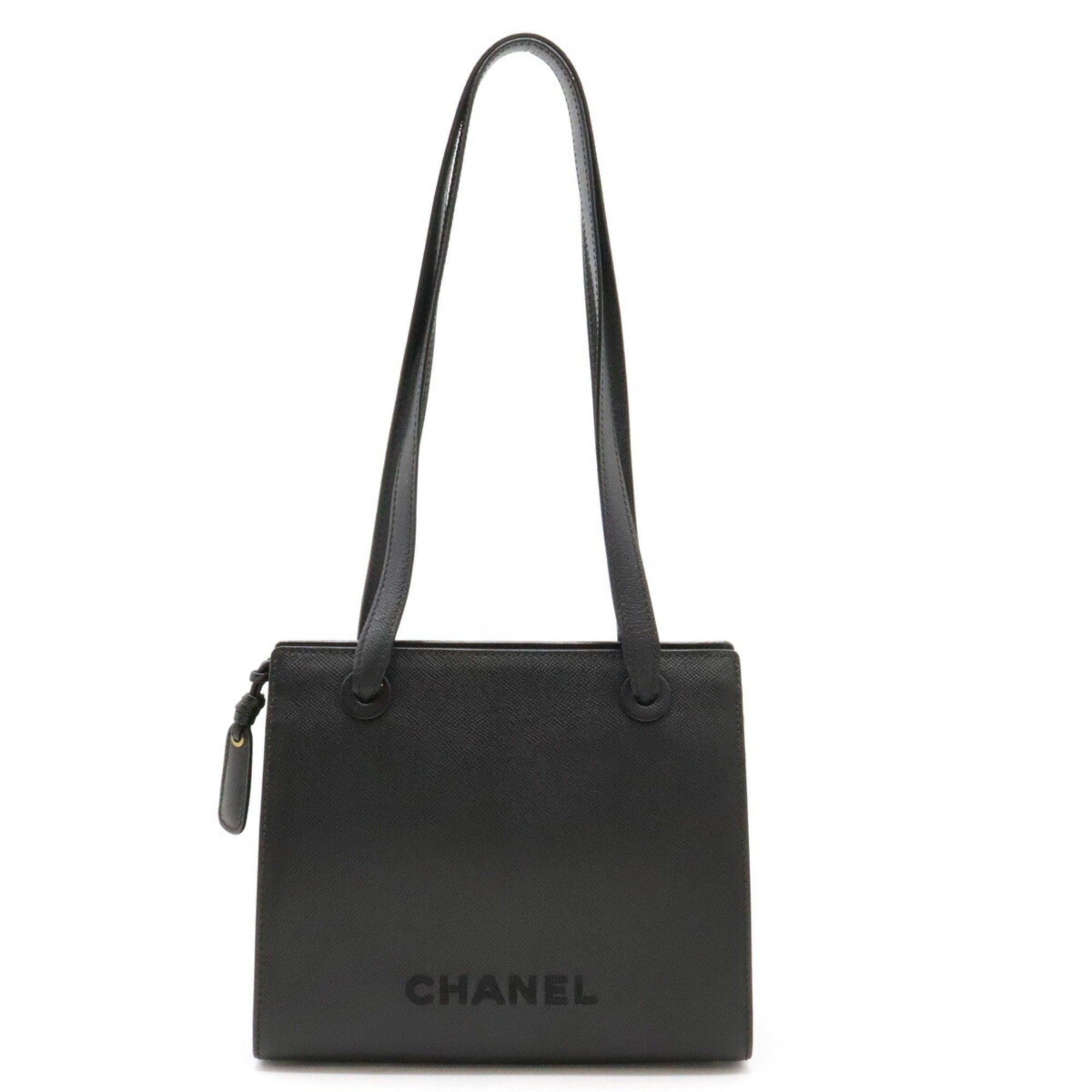 Vintage Logo Tote Caviar Medium