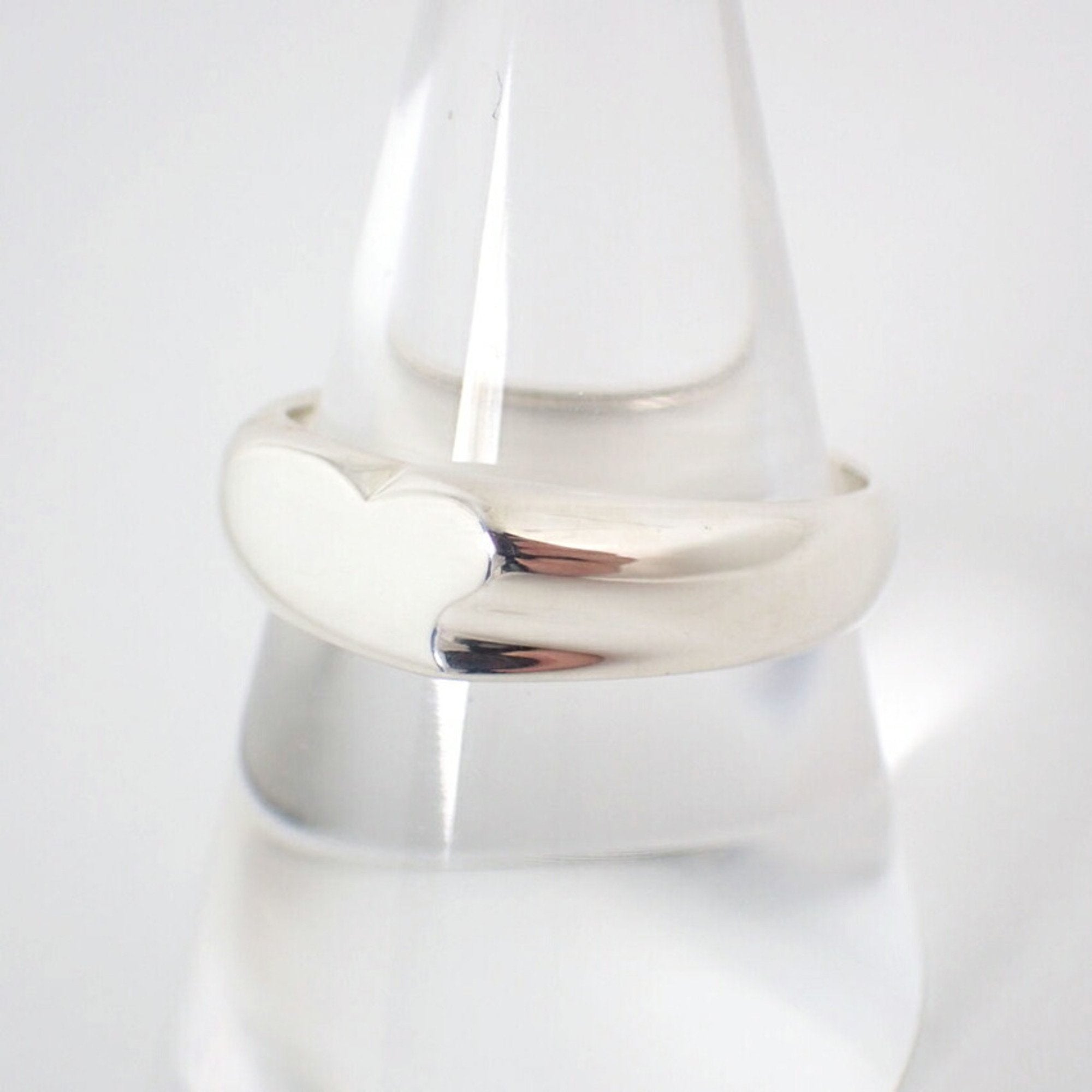 Signet Heart Ring Sterling Silver