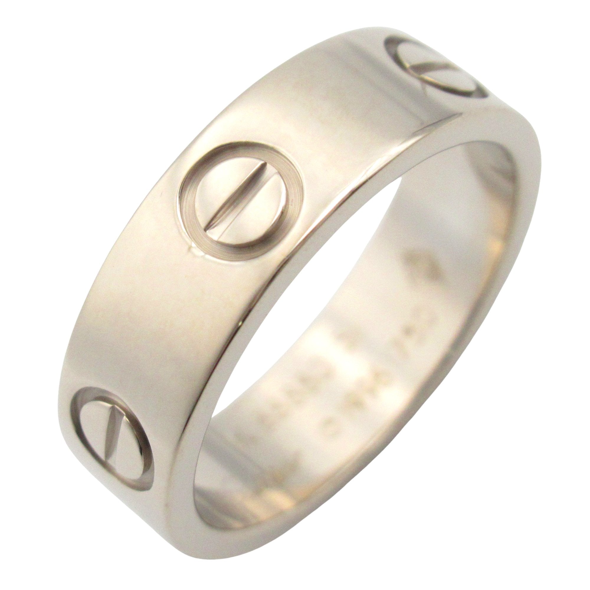 Love Ring 18K White Gold