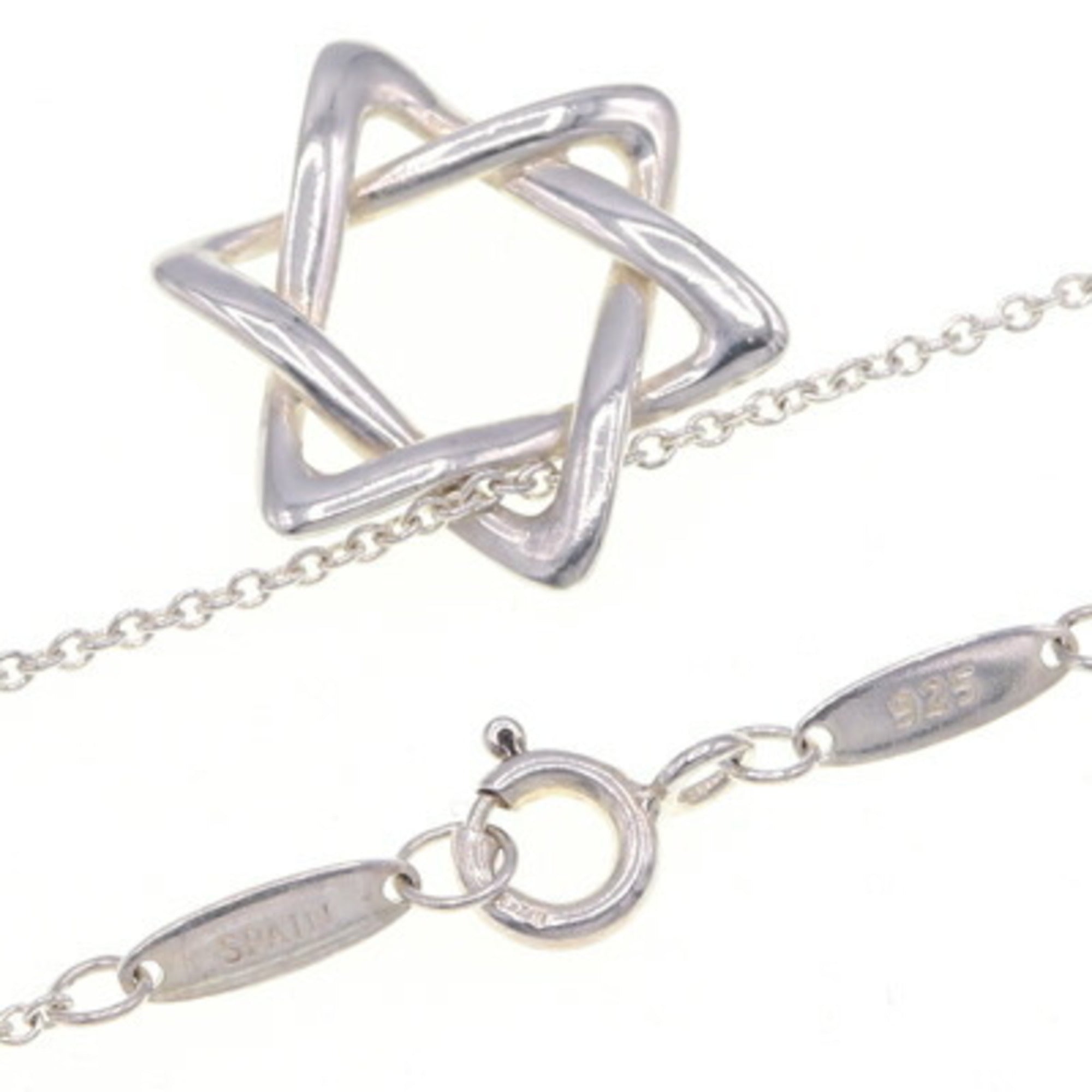 Elsa Peretti Pendant Necklace Sterling Silver 18mm