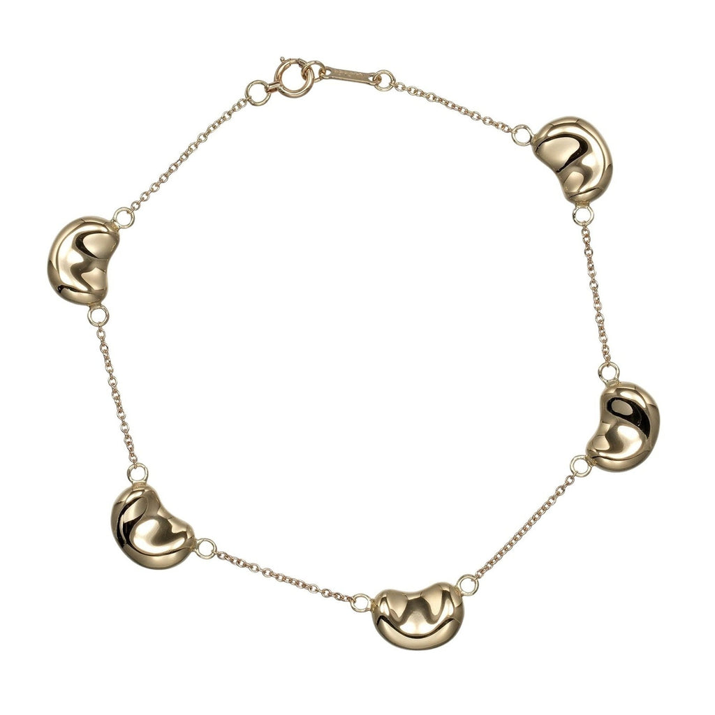 Bean Bracelet 18K Yellow Gold