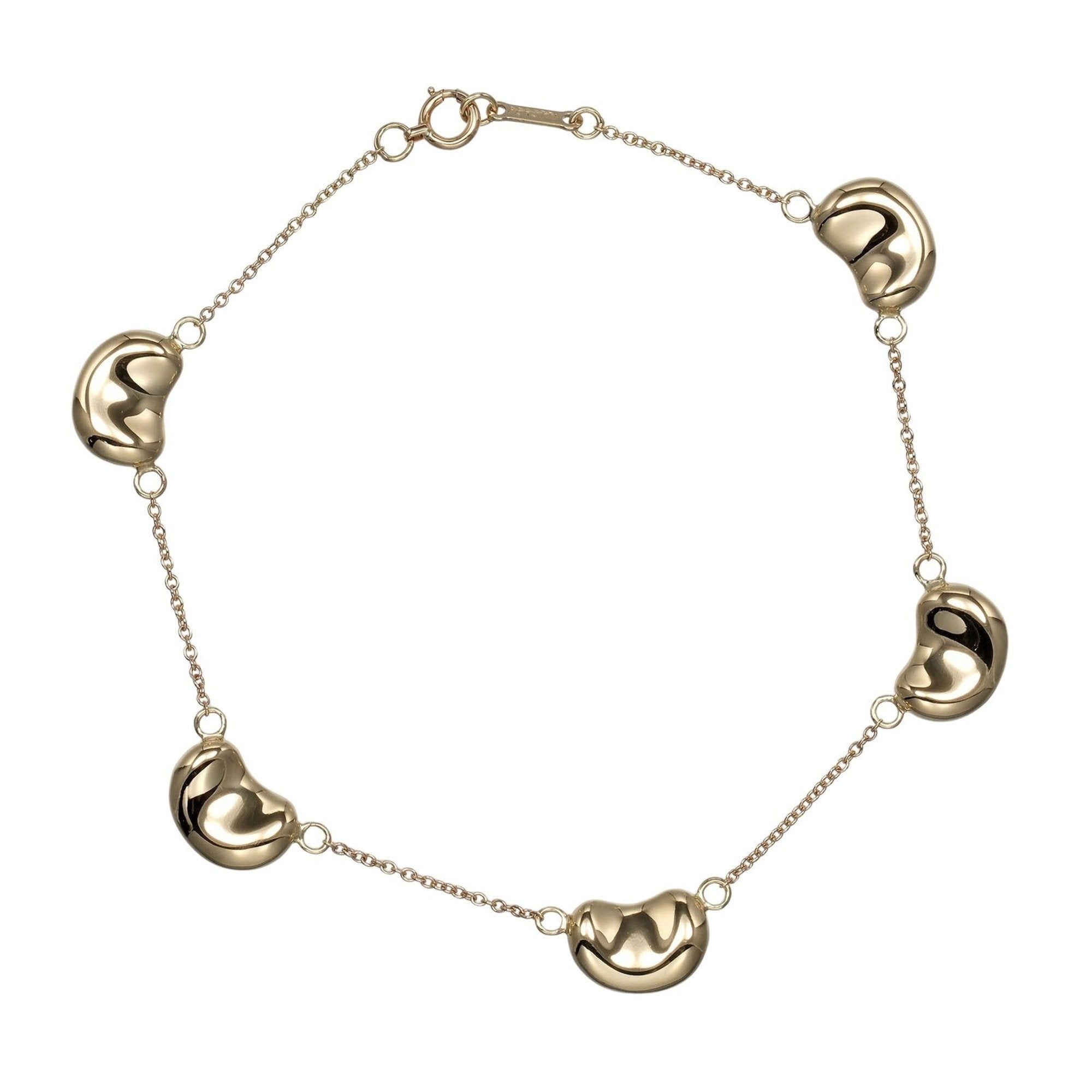 Bean Bracelet 18K Yellow Gold