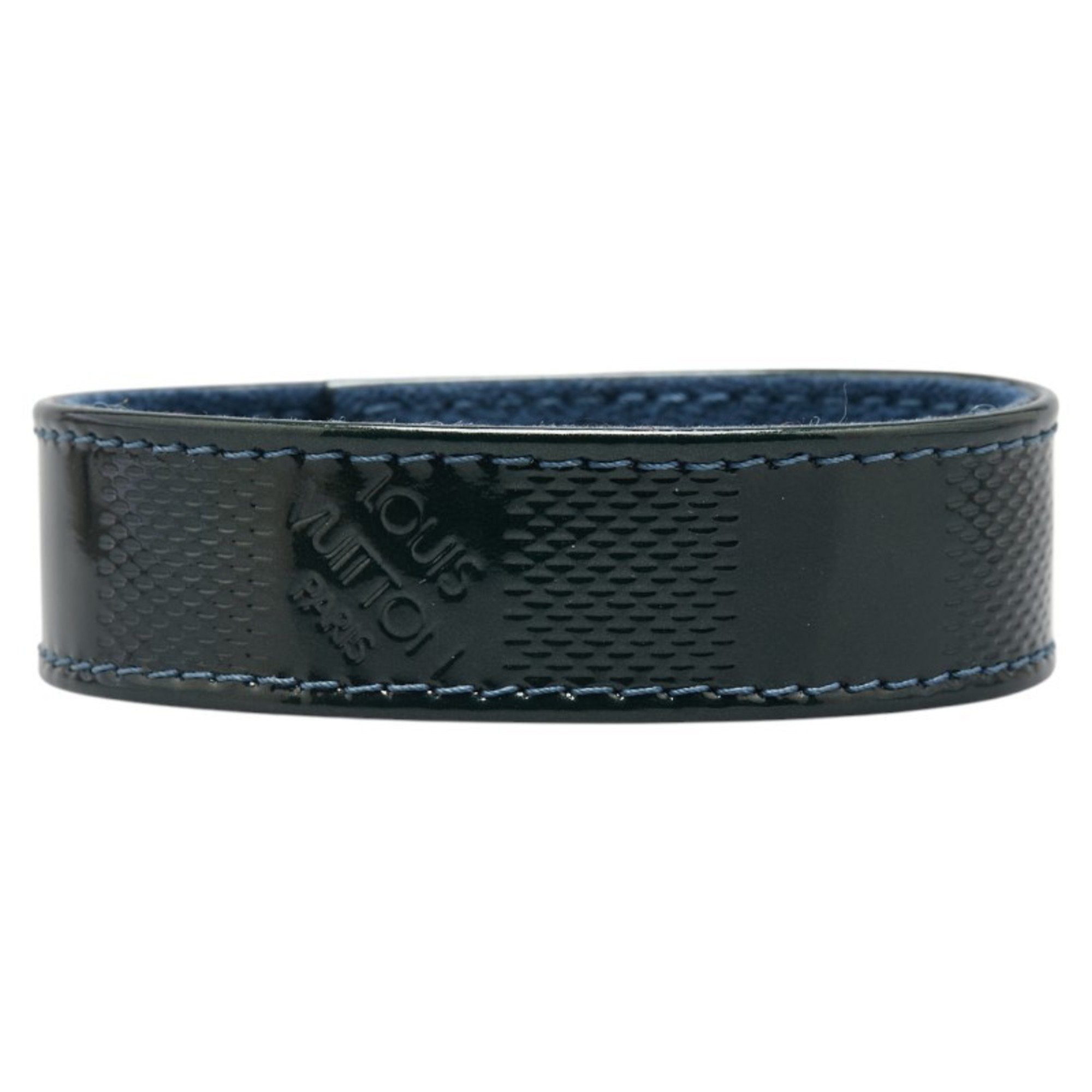 Damier Bracelet Patent Leather Green