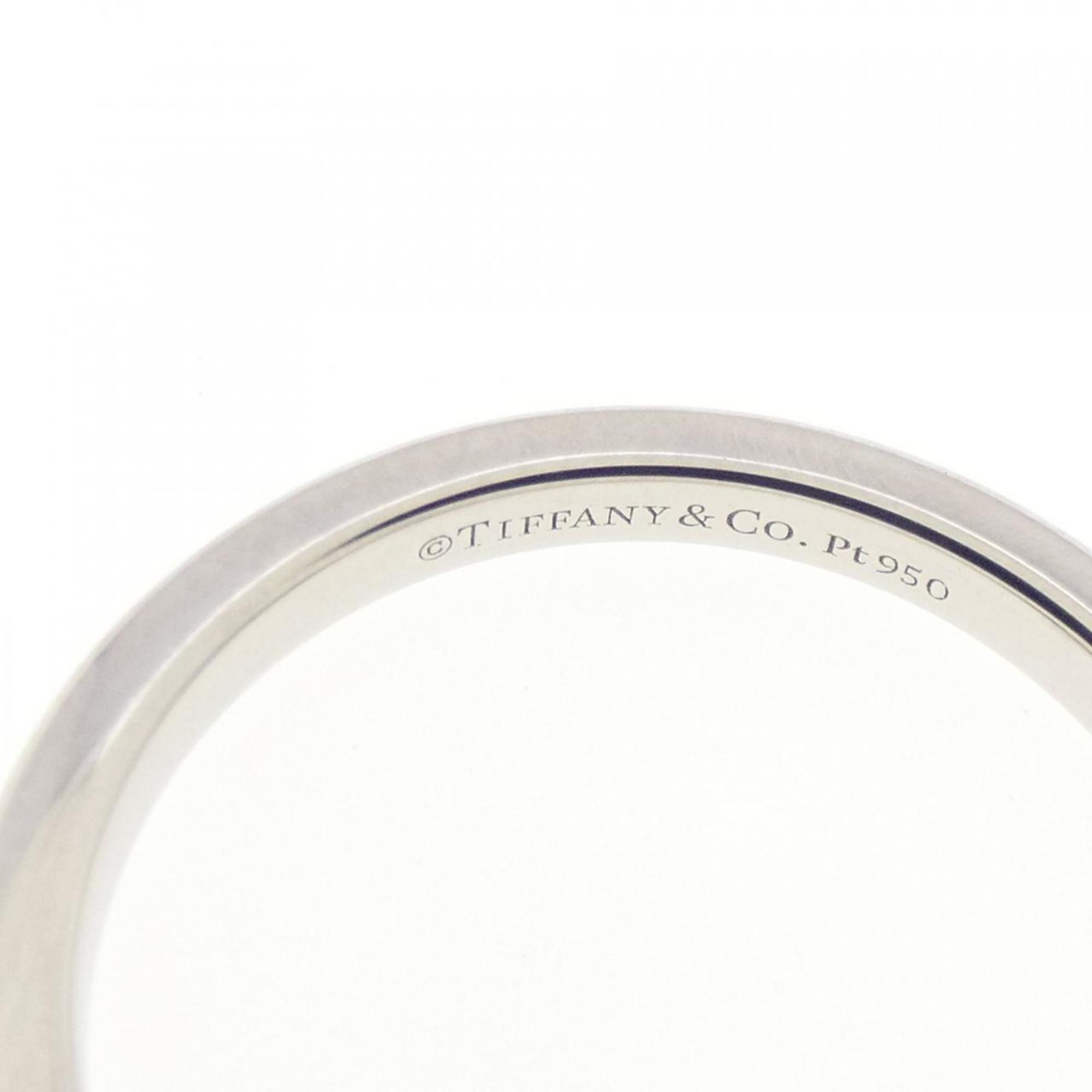 Band Ring Platinum with Diamond