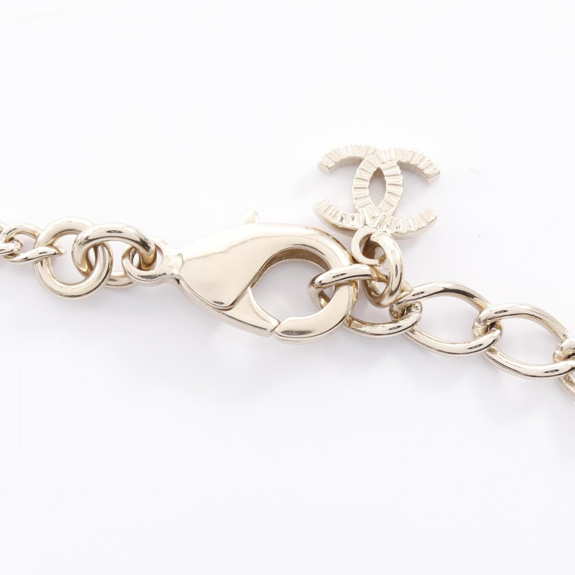 CC Logo Pendant Necklace Metal