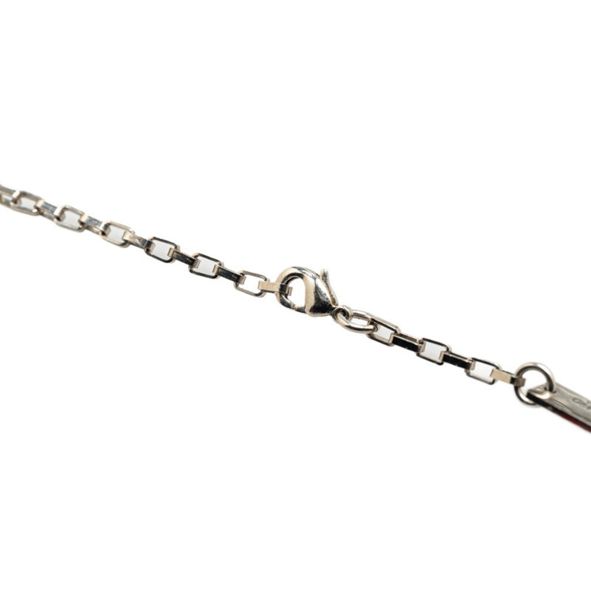 Pendant Necklace Metal Silver