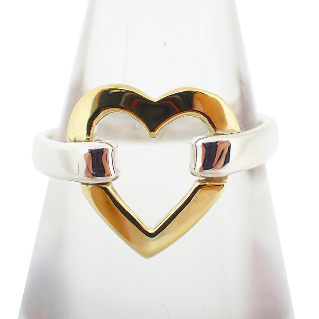 Band Ring Sterling Silver and 18K Yellow Gold