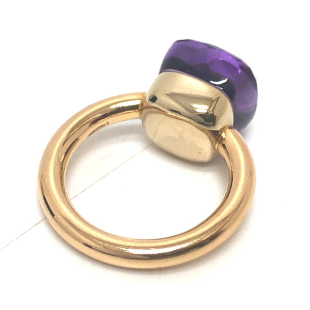 Nude Classic Ring 18K Yellow Gold with Amethyst
