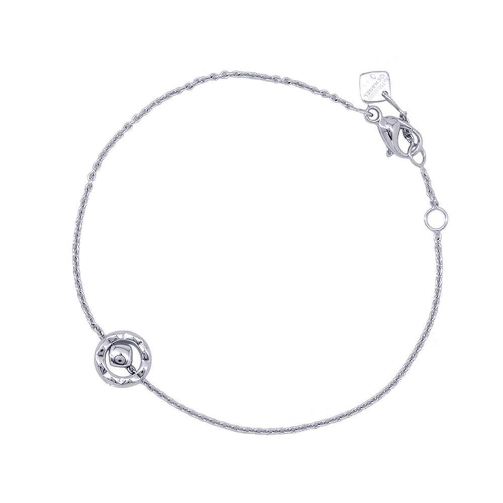 Bracelet 18K White Gold With Diamond