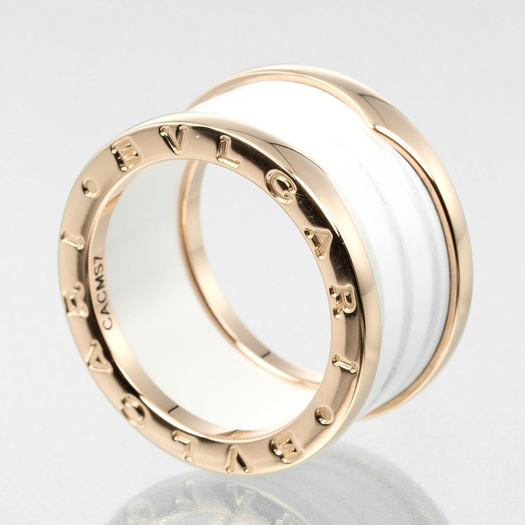 B.Zero1 Ring 18K Rose Gold and Ceramic