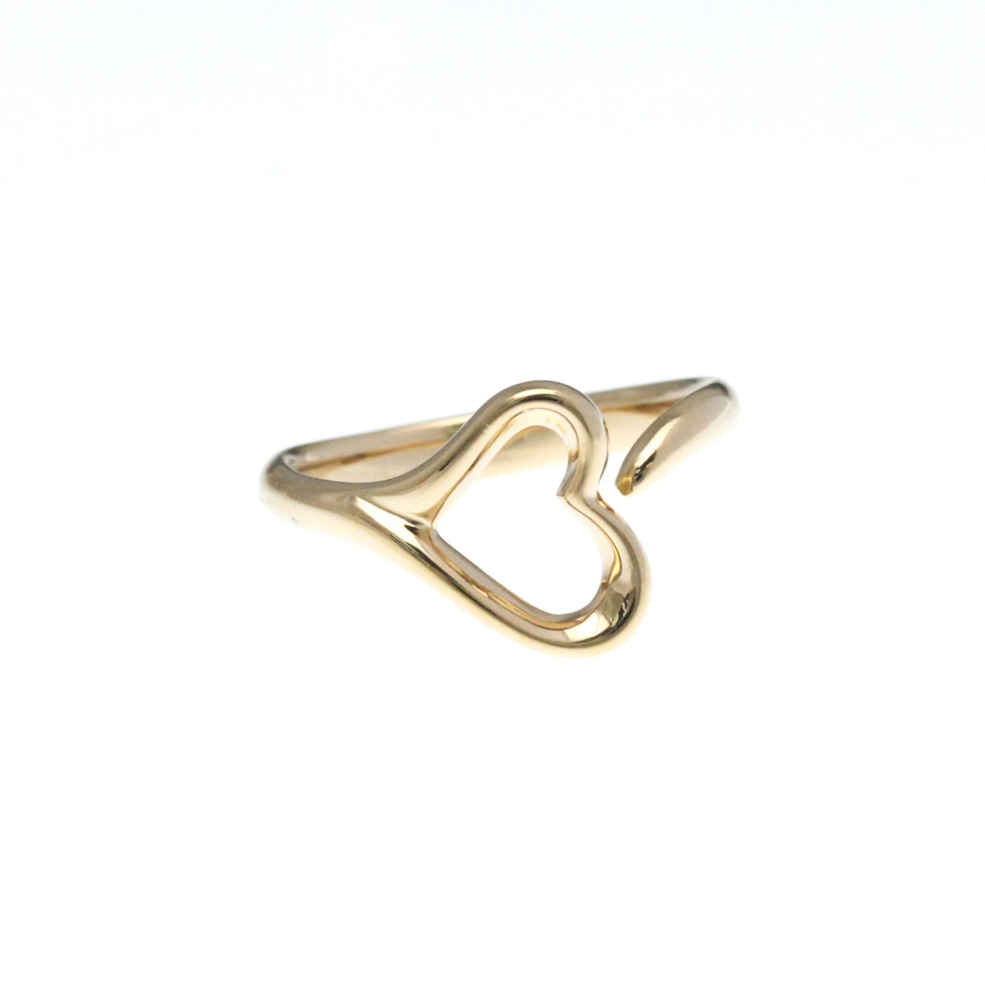 Open Heart Ring 18K Rose Gold 11.5mm