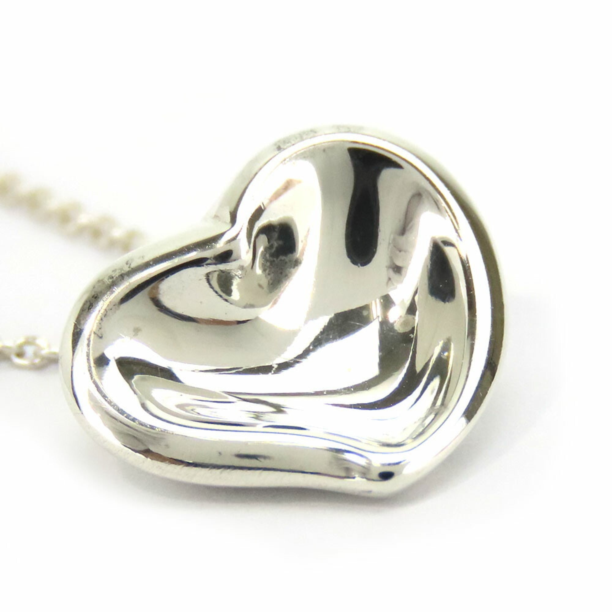 Pendant Necklace Sterling Silver Full Heart Elsa Perutti