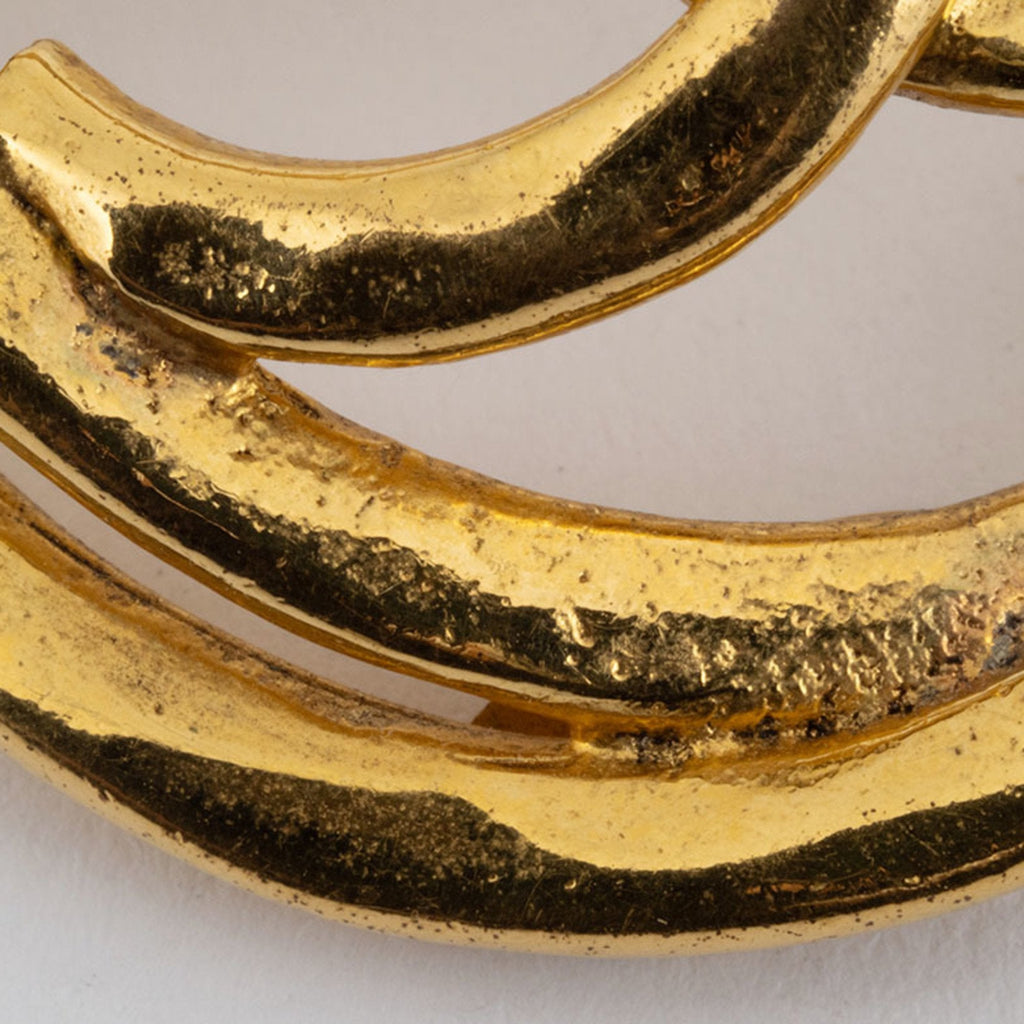 Brooch Metal Oval