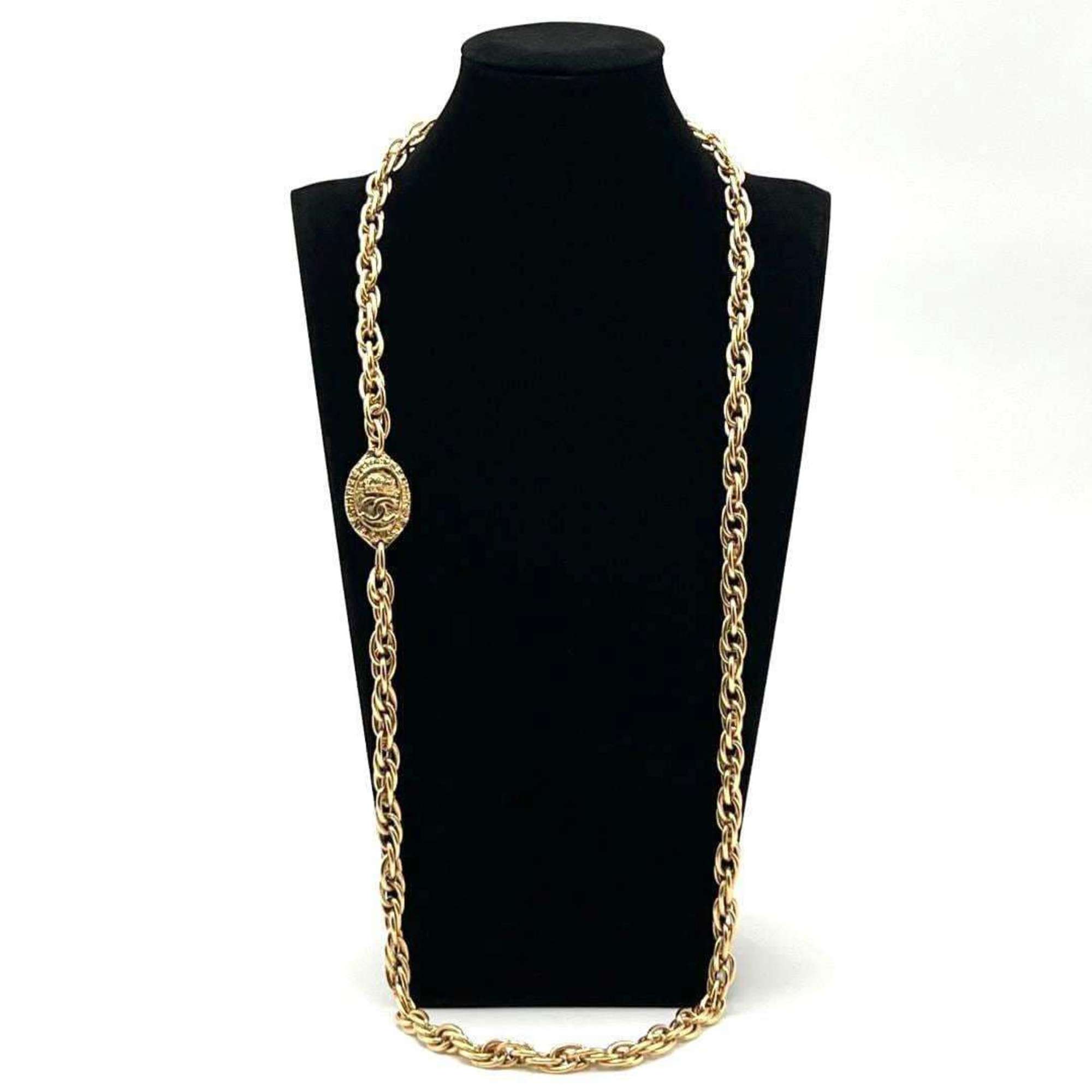 Pendant Necklace Metal Long