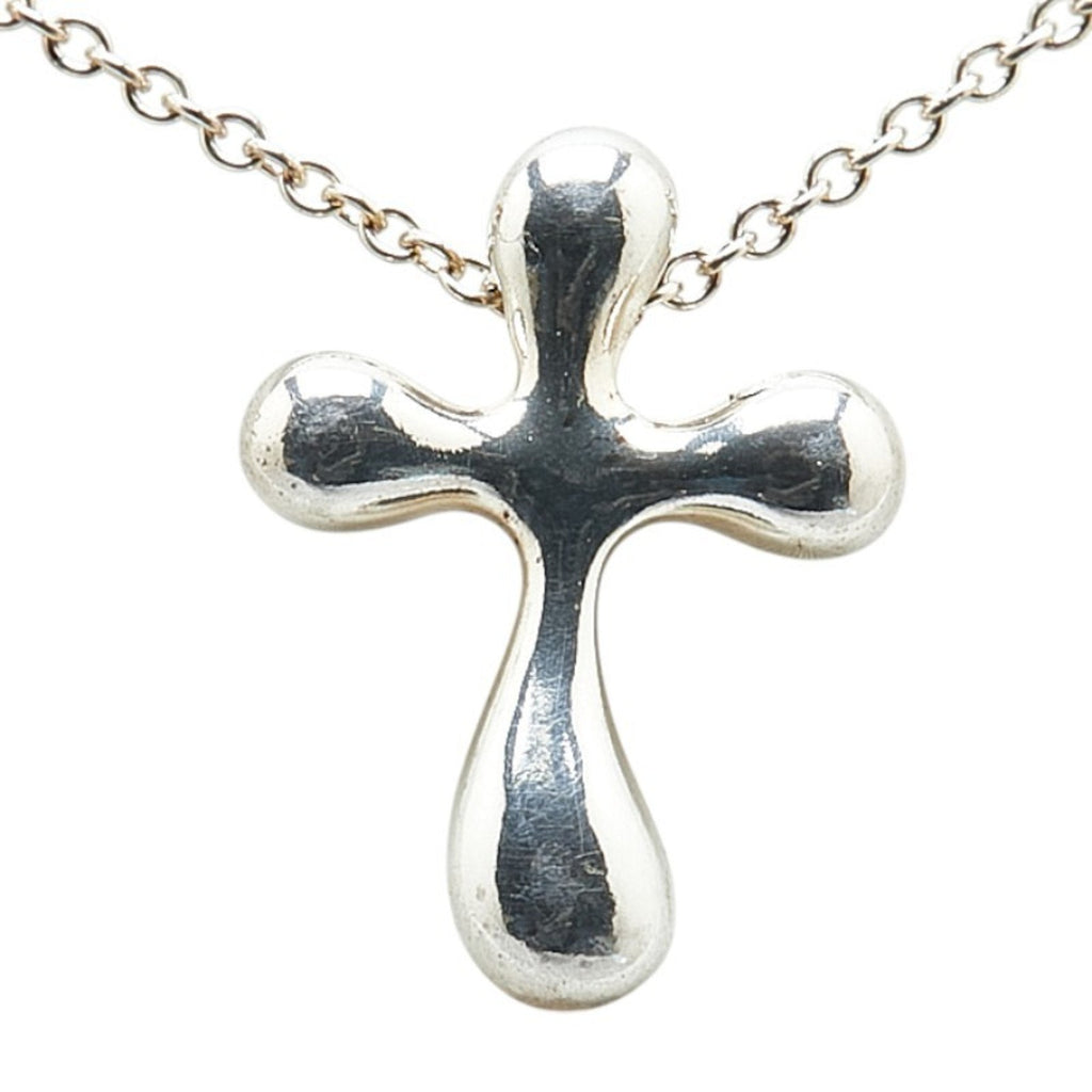 Cross Pendant Necklace Sterling Silver