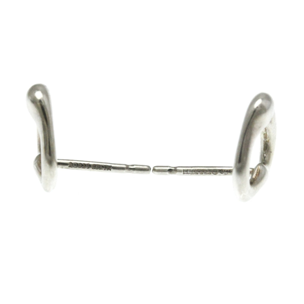 Open Heart Earrings Sterling Silver 11mm Sterling Silver