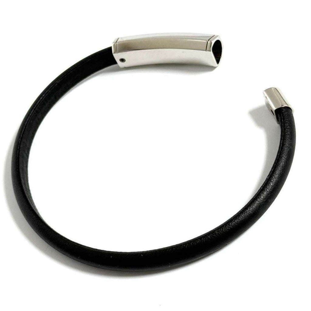 Clip It Bracelet Leather and Metal