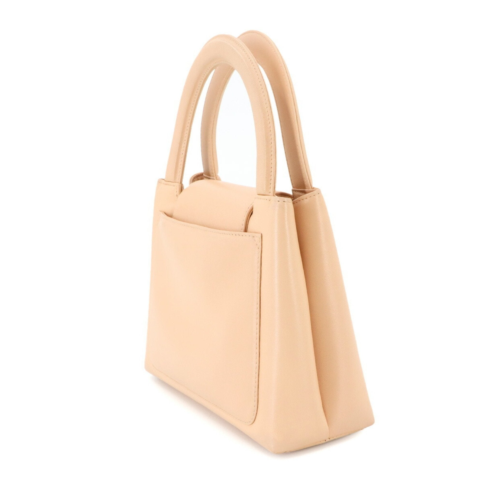 Vintage Top Handle Flap Bag Caviar Small