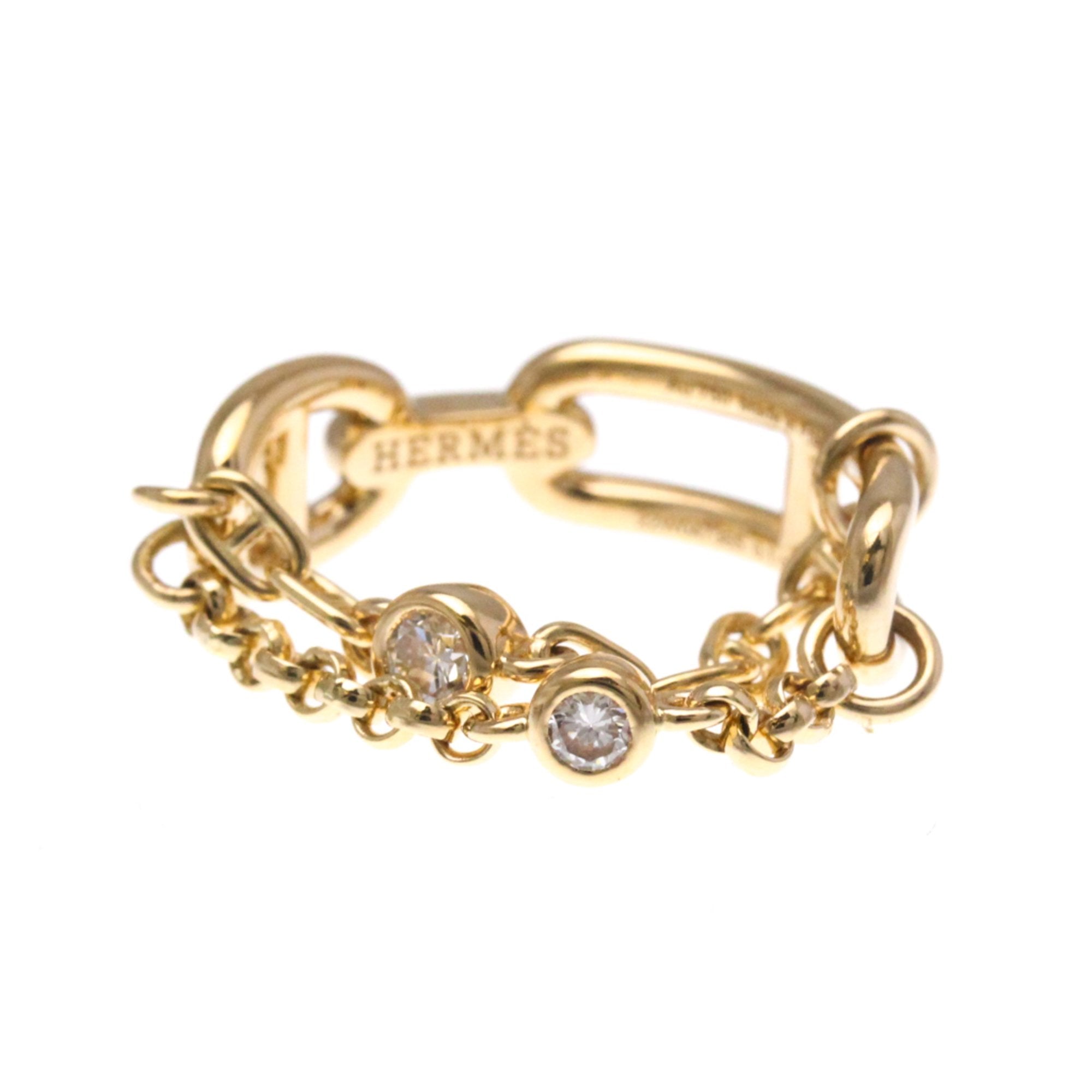 Band Ring 18K Rose Gold with Diamond