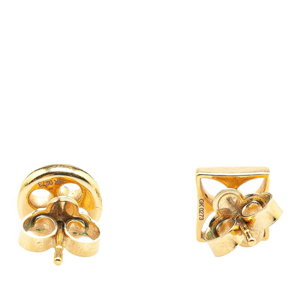 Earrings Gold-Tone Metal