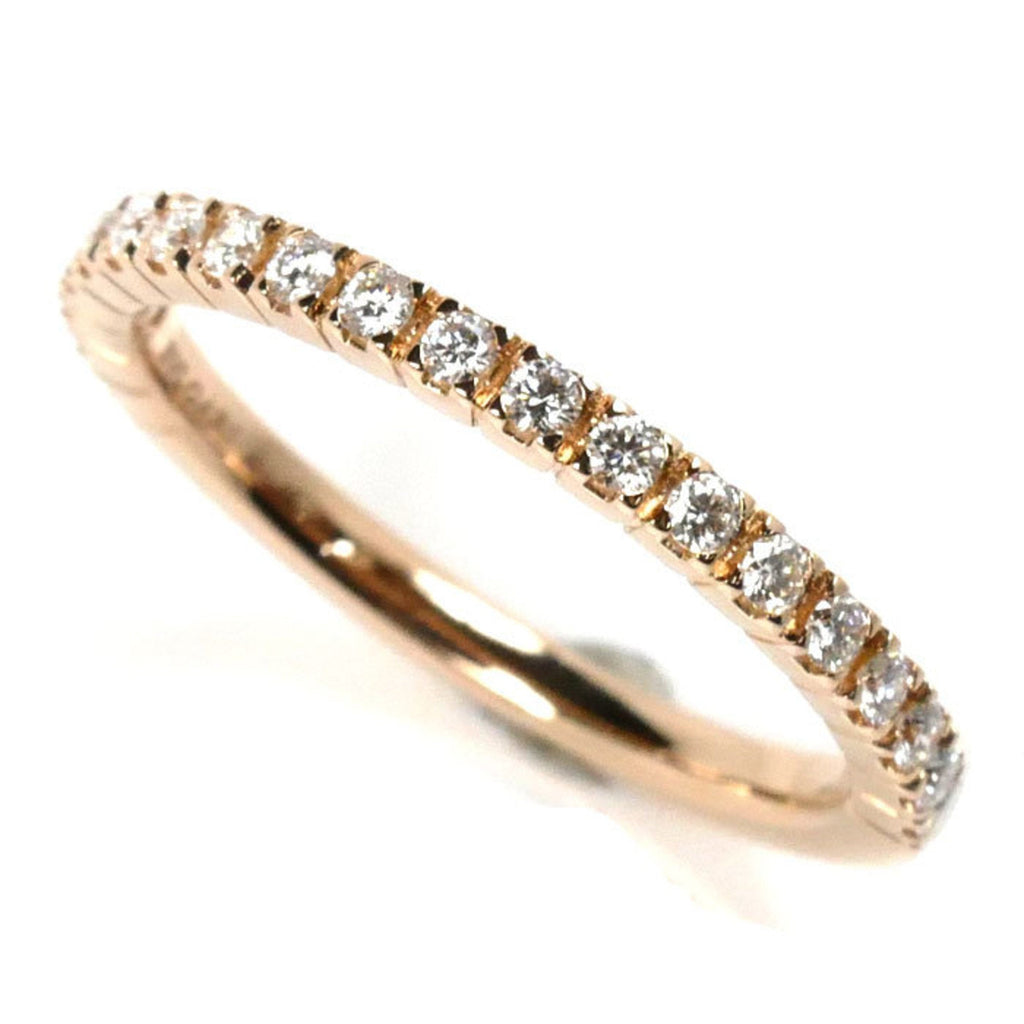 Band Ring 18K Rose Gold with Diamond