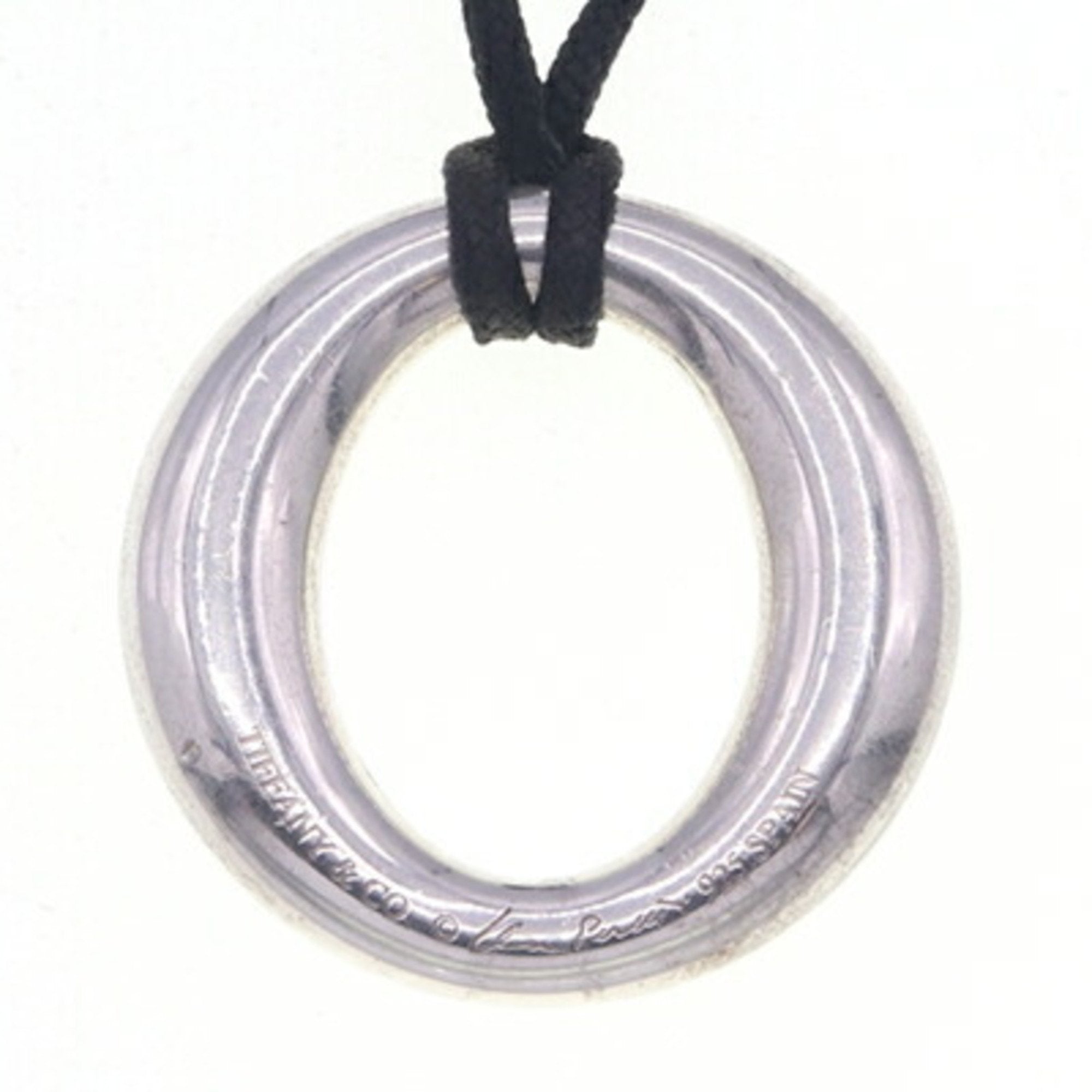 Elsa Peretti Pendant Necklace Sterling Silver 2.4mm