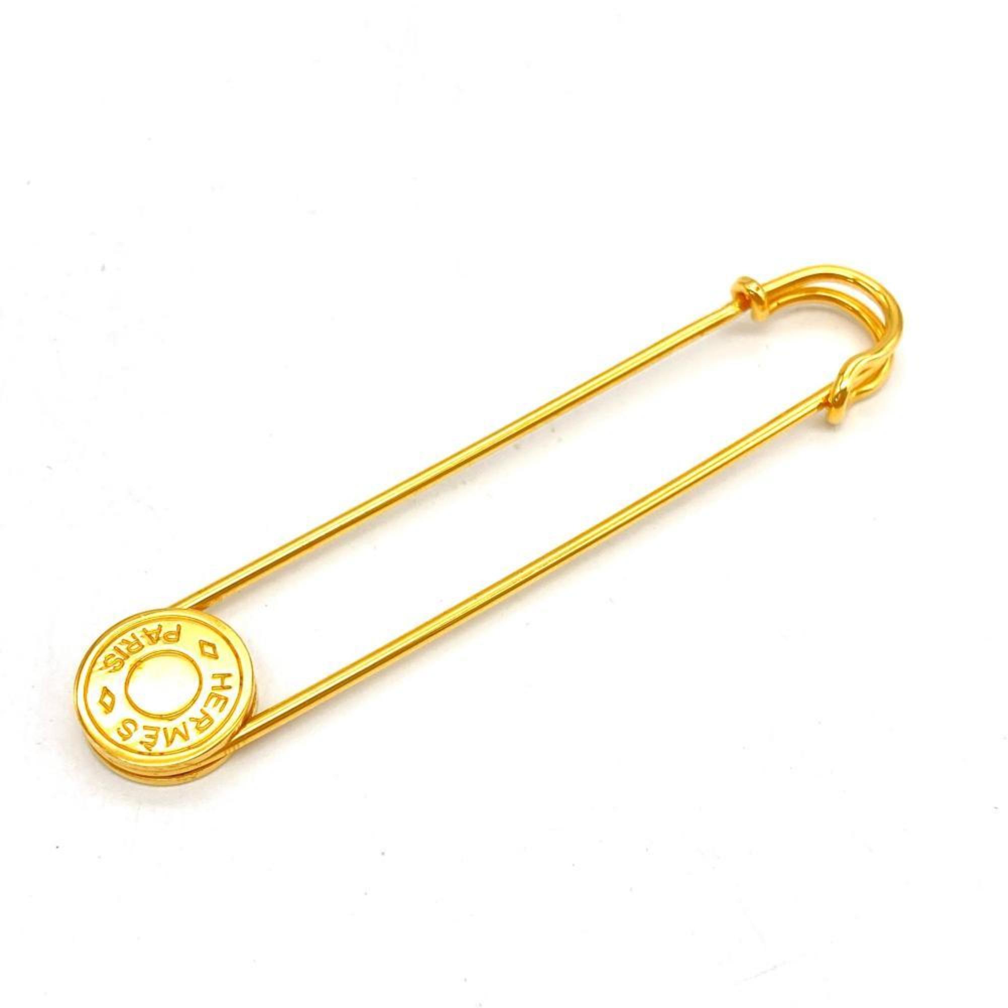 Brooch Gold-Tone Metal