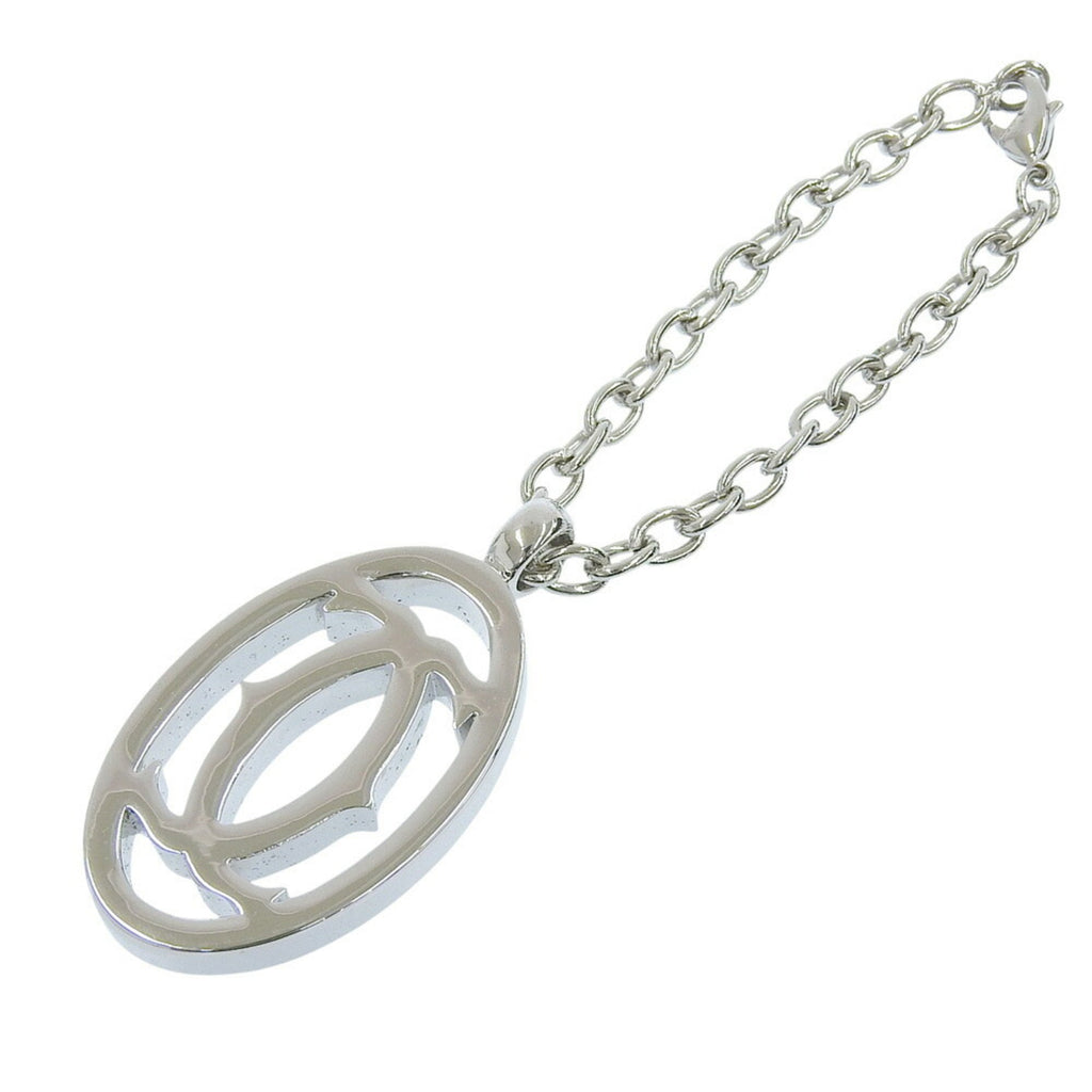 Key Ring Charm Metal Silver