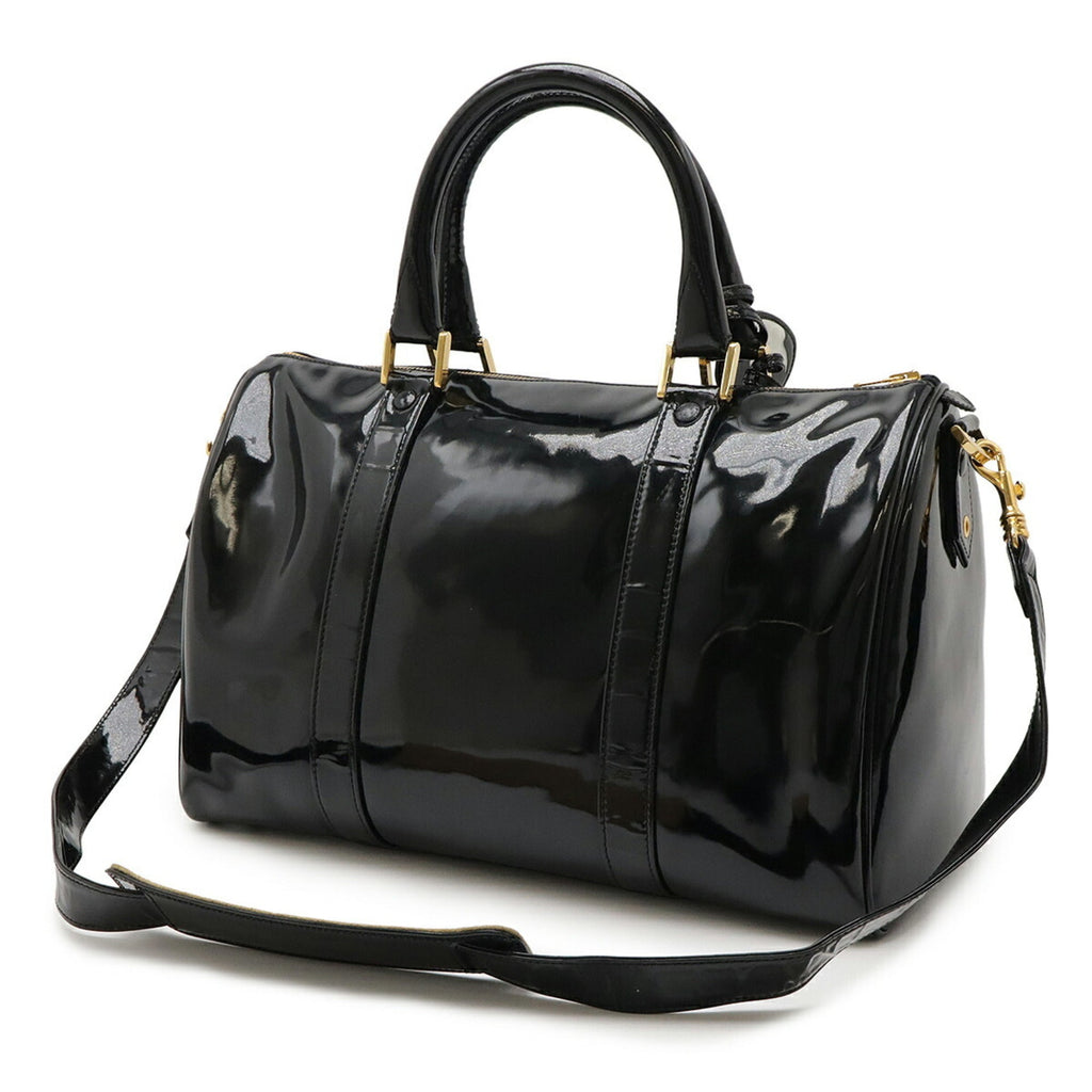 Vintage Timeless Boston Bag Patent Medium