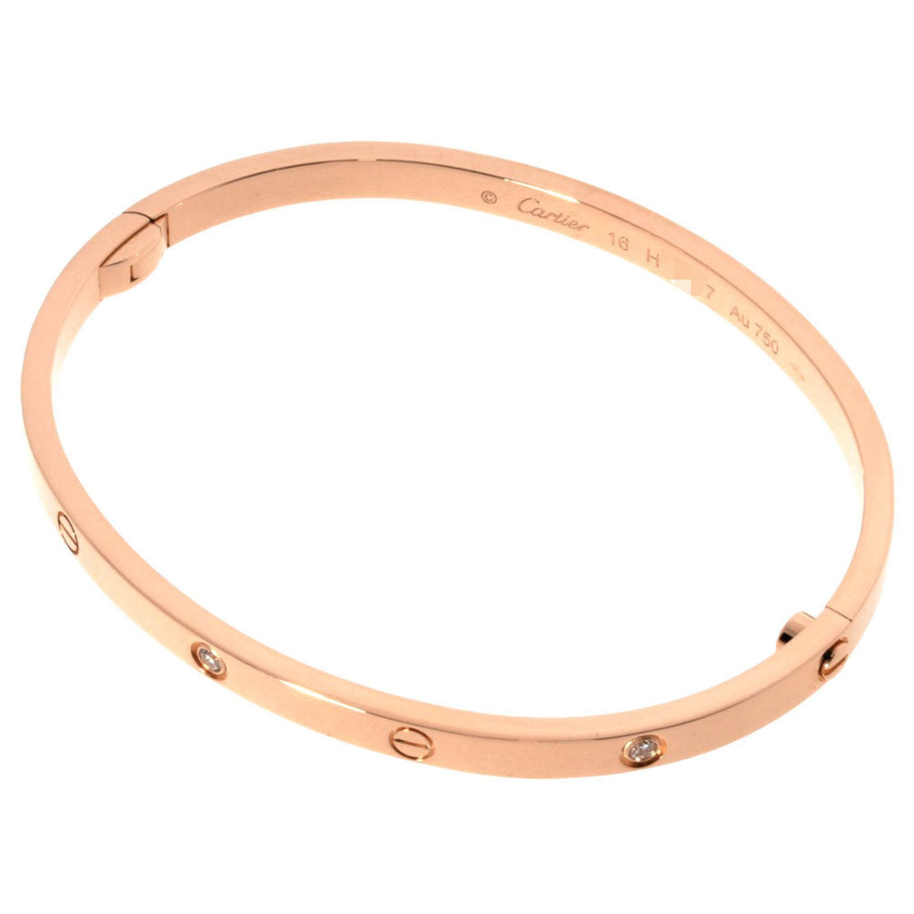 Love Bracelet 18K Rose Gold with Diamond