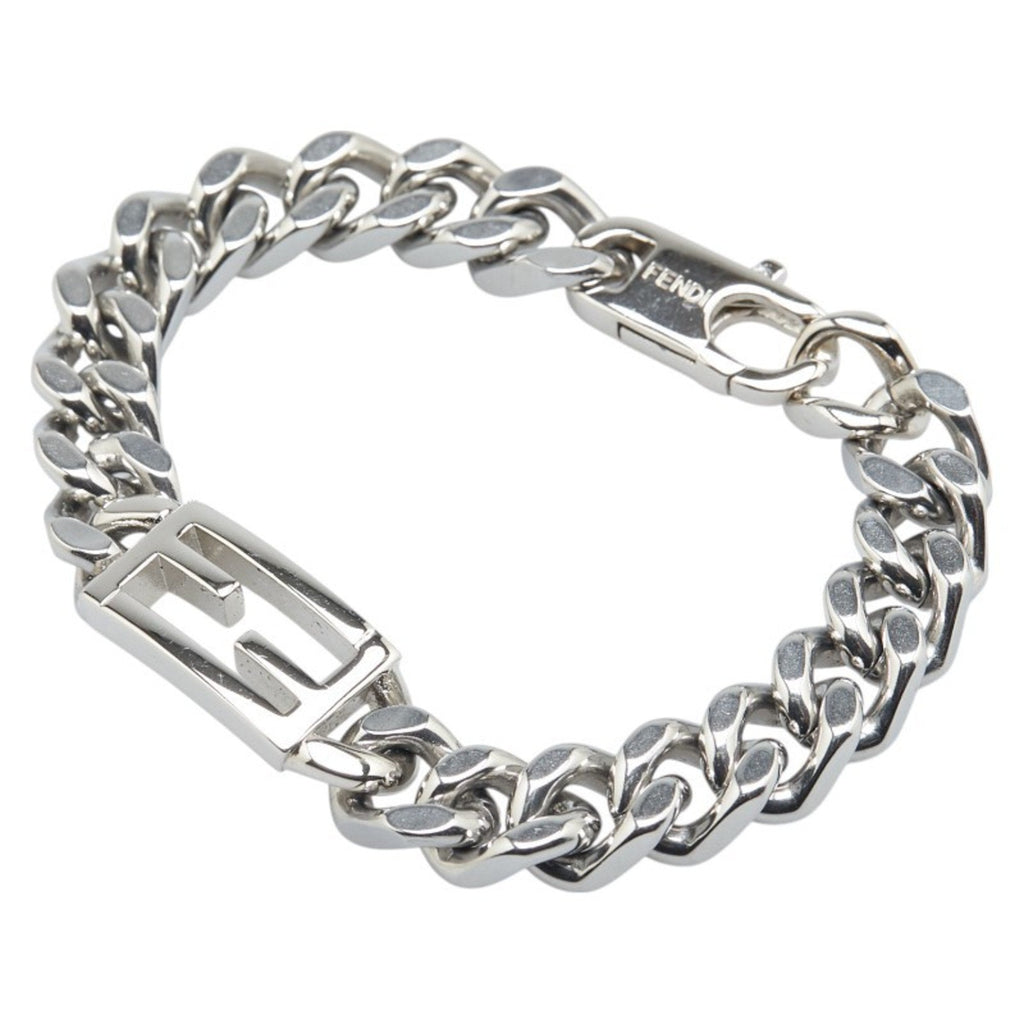 Baguette Chain Bracelet Sterling Silver