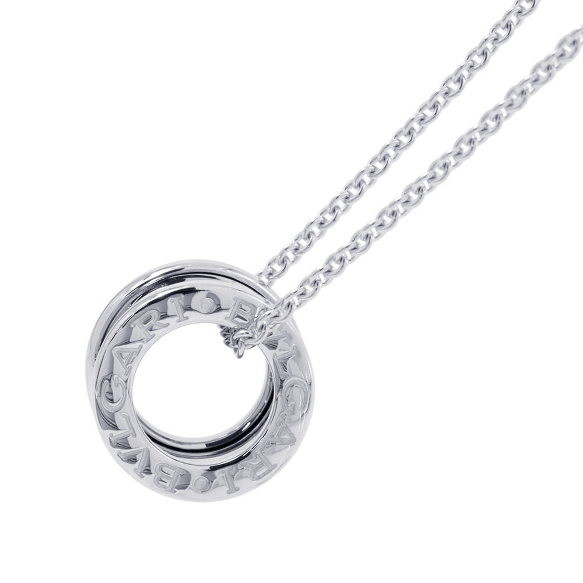 B.Zero1 Pendant Necklace 18K White Gold