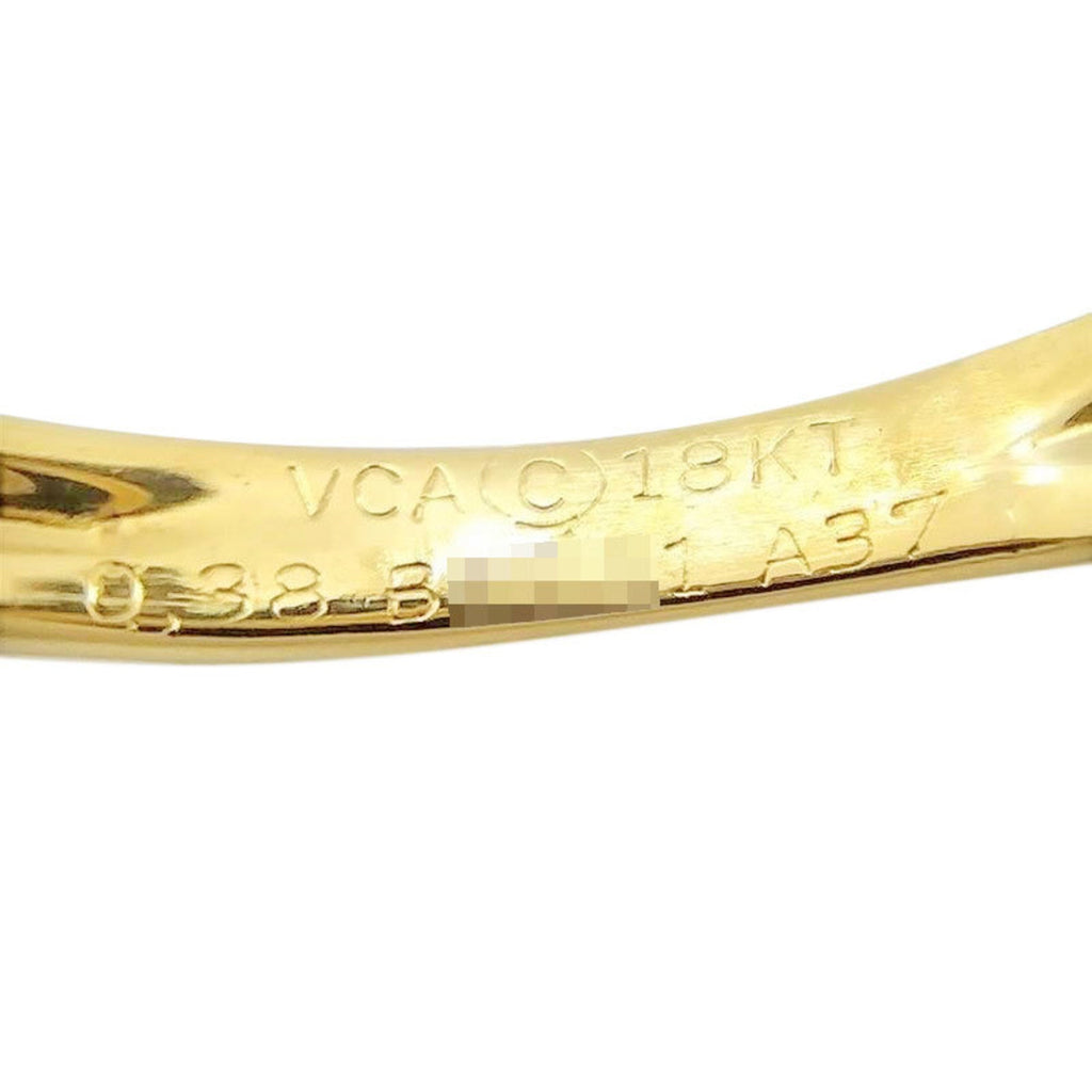 Band Ring 18K Yellow Gold with Diamond