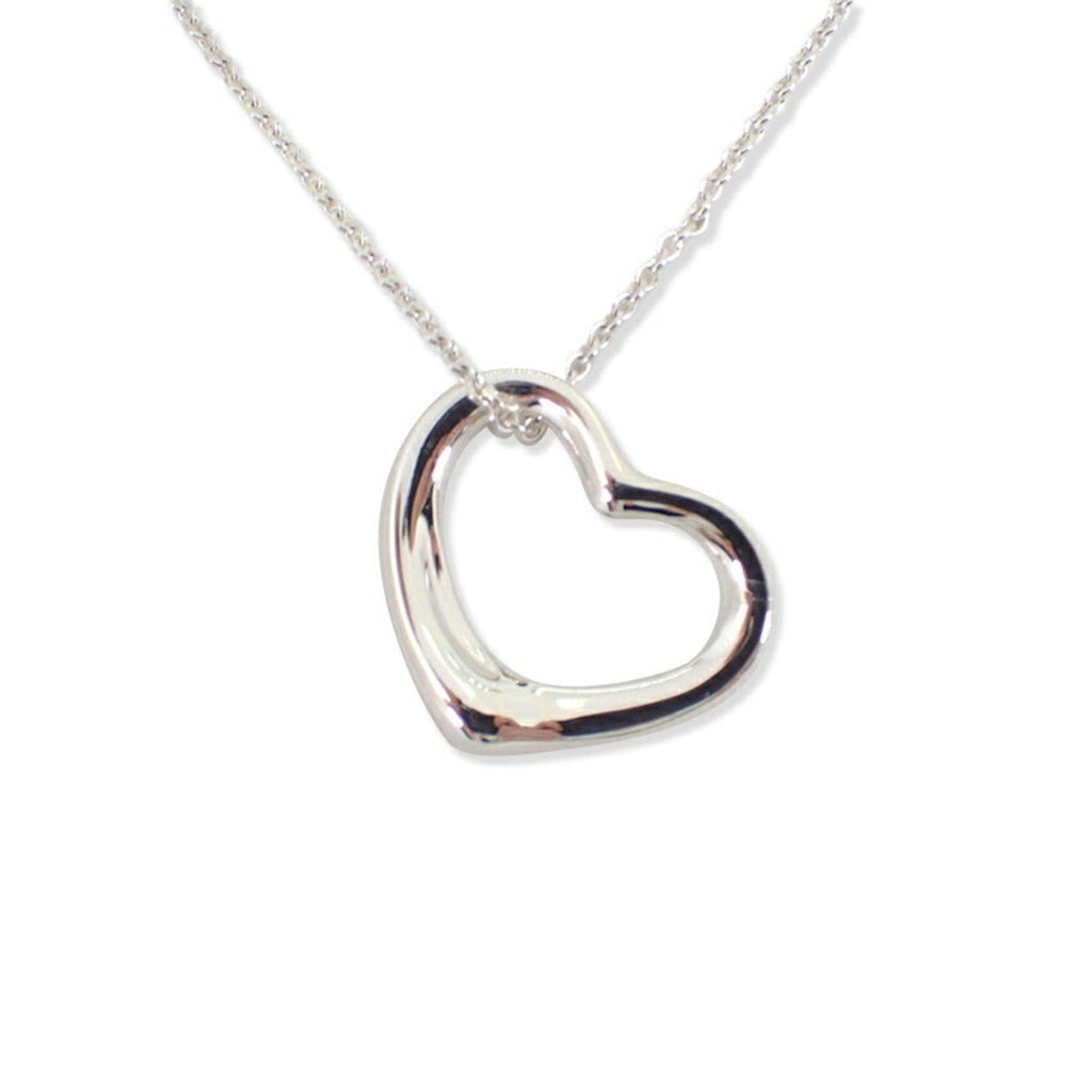 Heart Pendant Necklace Sterling Silver