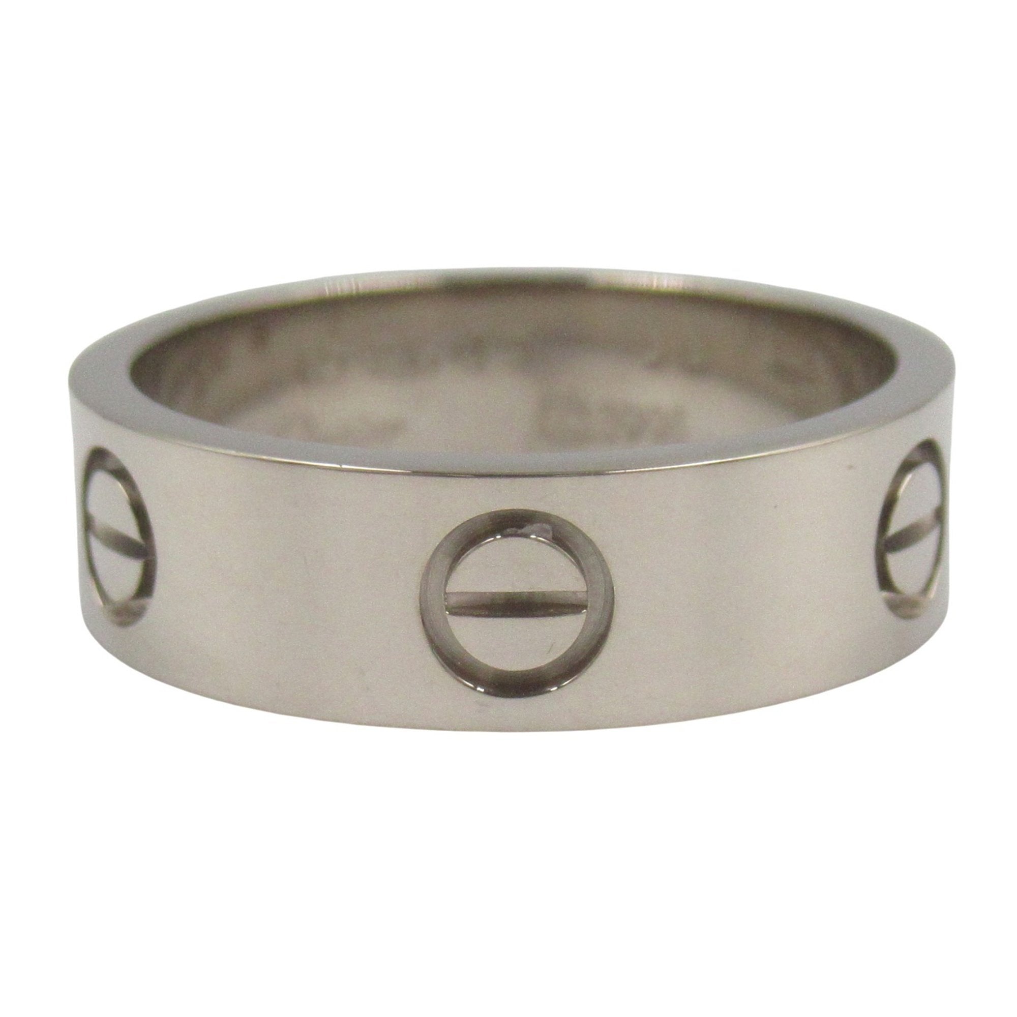 Love Ring 18K White Gold