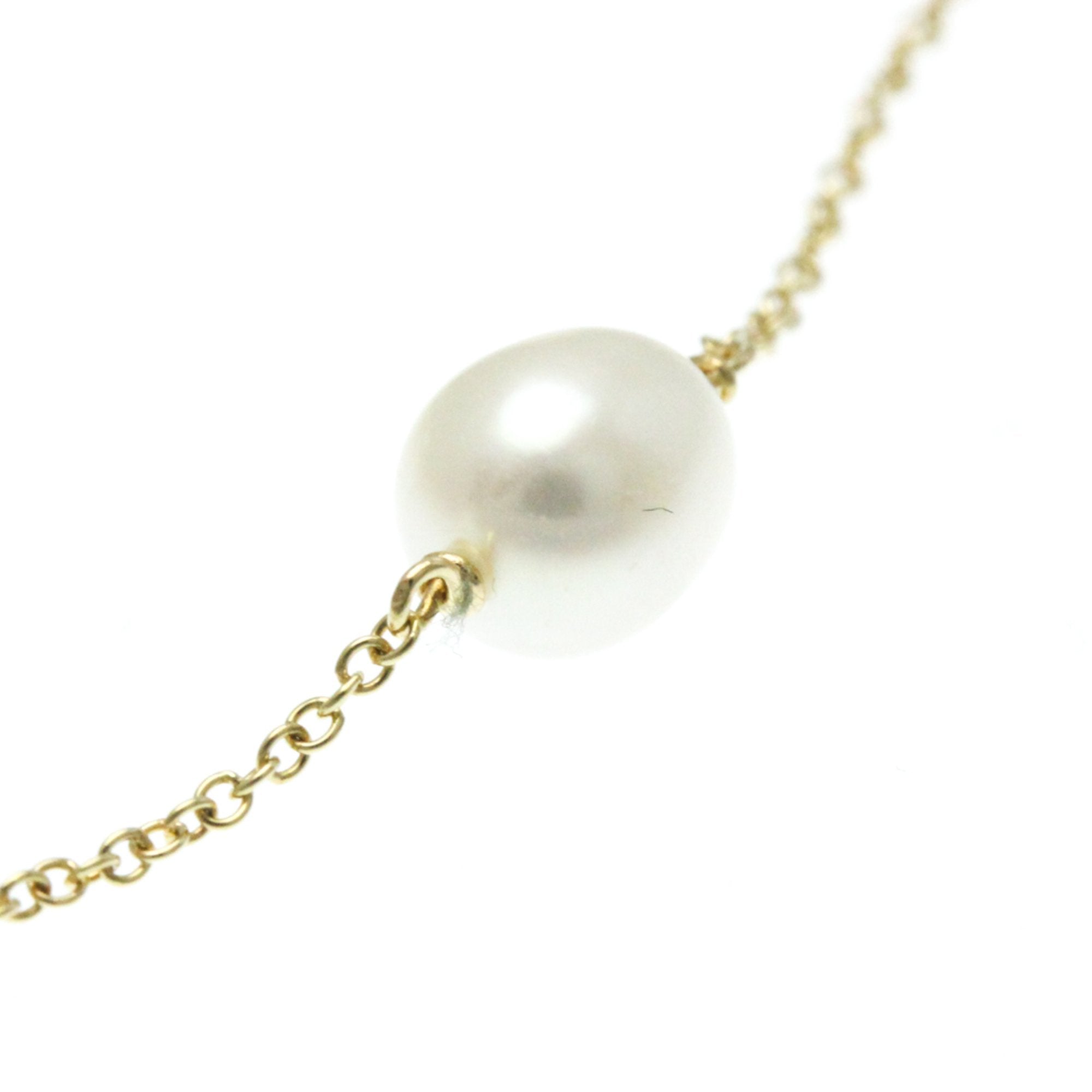 Elsa Peretti Diamonds By The Yard Pendant Necklace 18K Yellow Gold