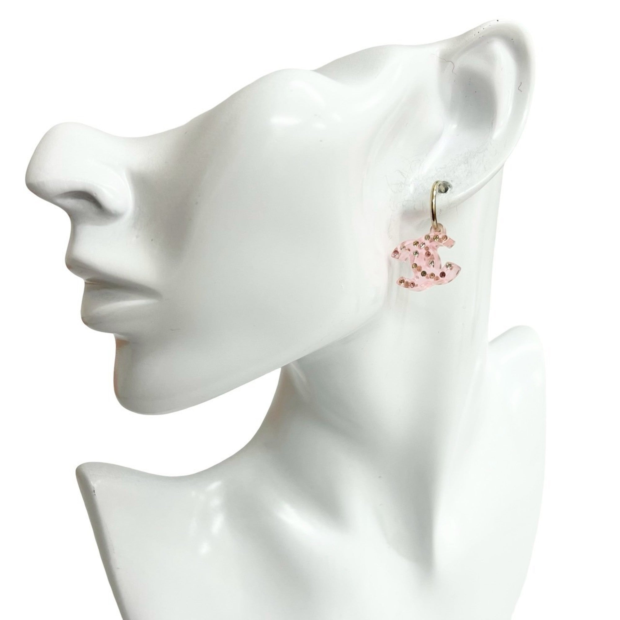 CC Logo Earrings Metal