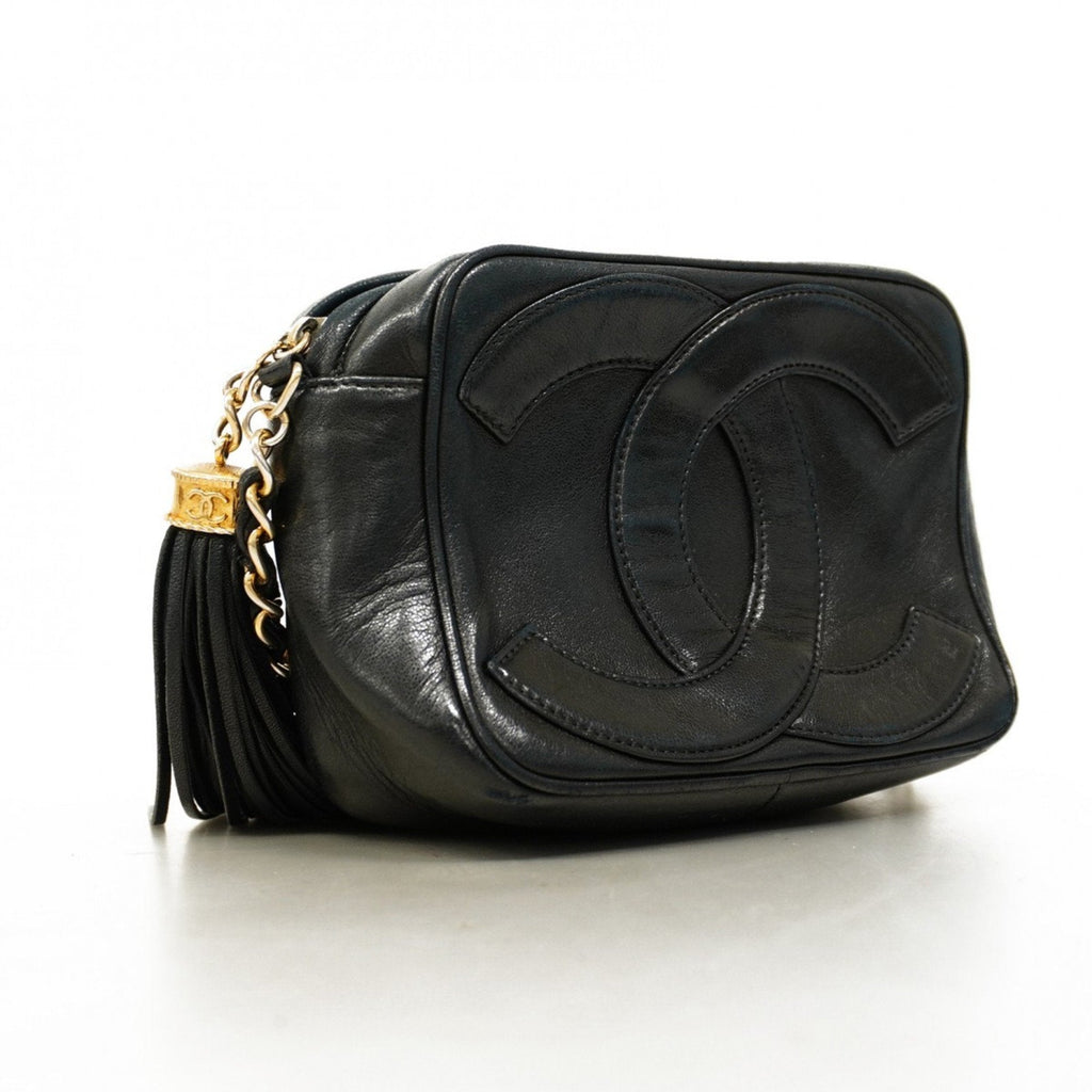 Vintage CC Tassel Camera Bag Lambskin Mini