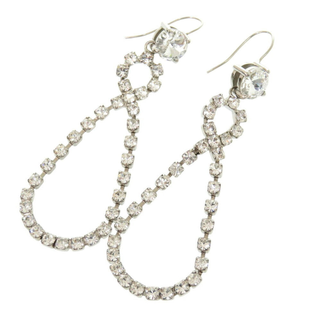 Crystal Earrings Metal and Rhinestone