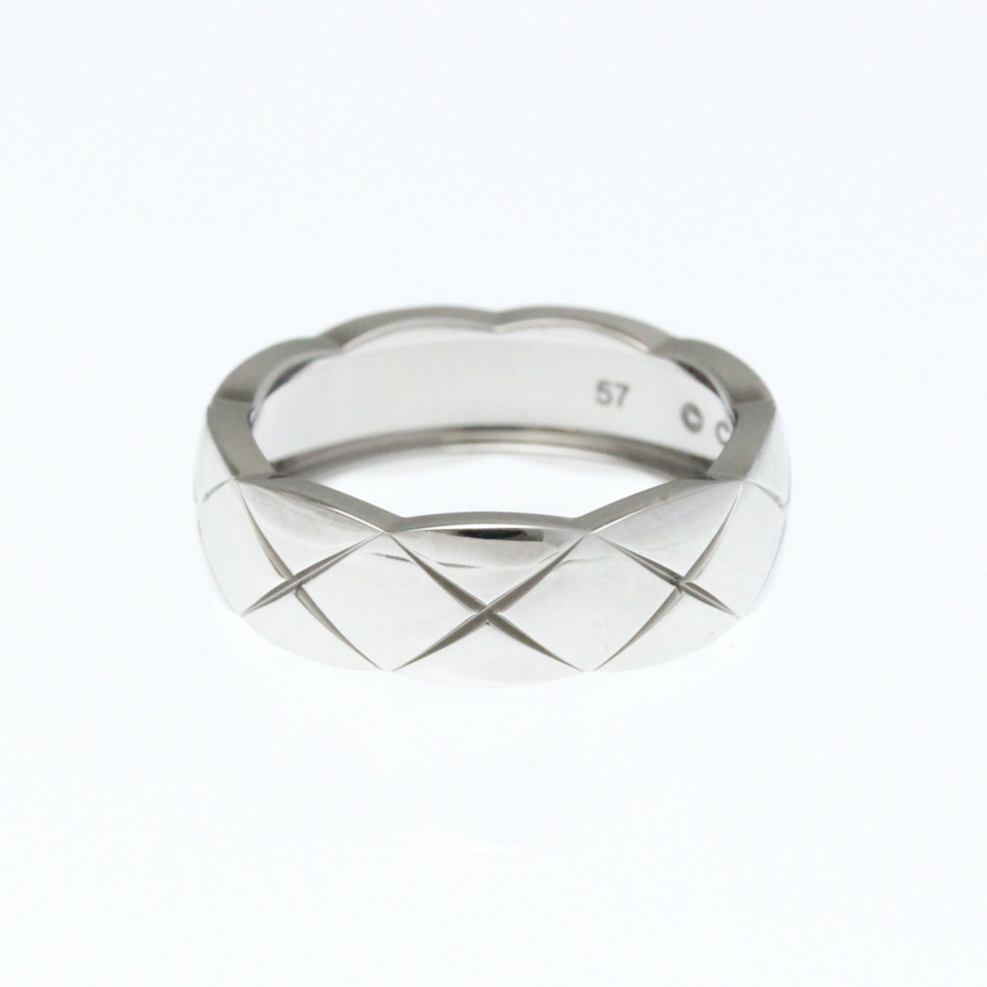 Coco Crush Ring 18K White Gold Medium