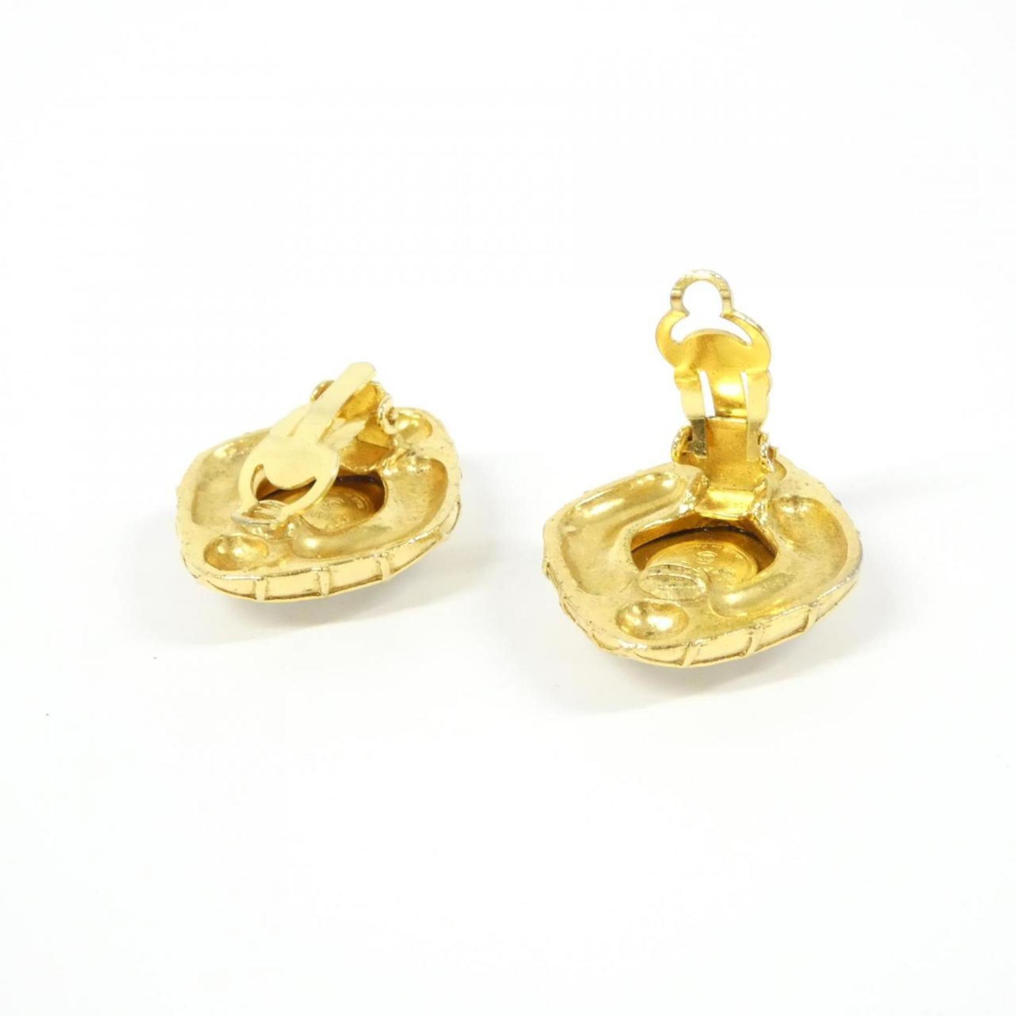 Earrings Gold-Tone Metal