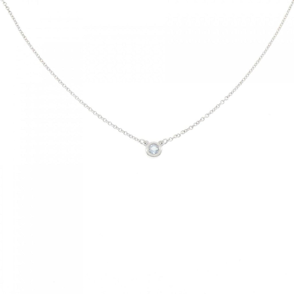 Elsa Peretti Diamonds By The Yard Pendant Necklace Sterling Silver