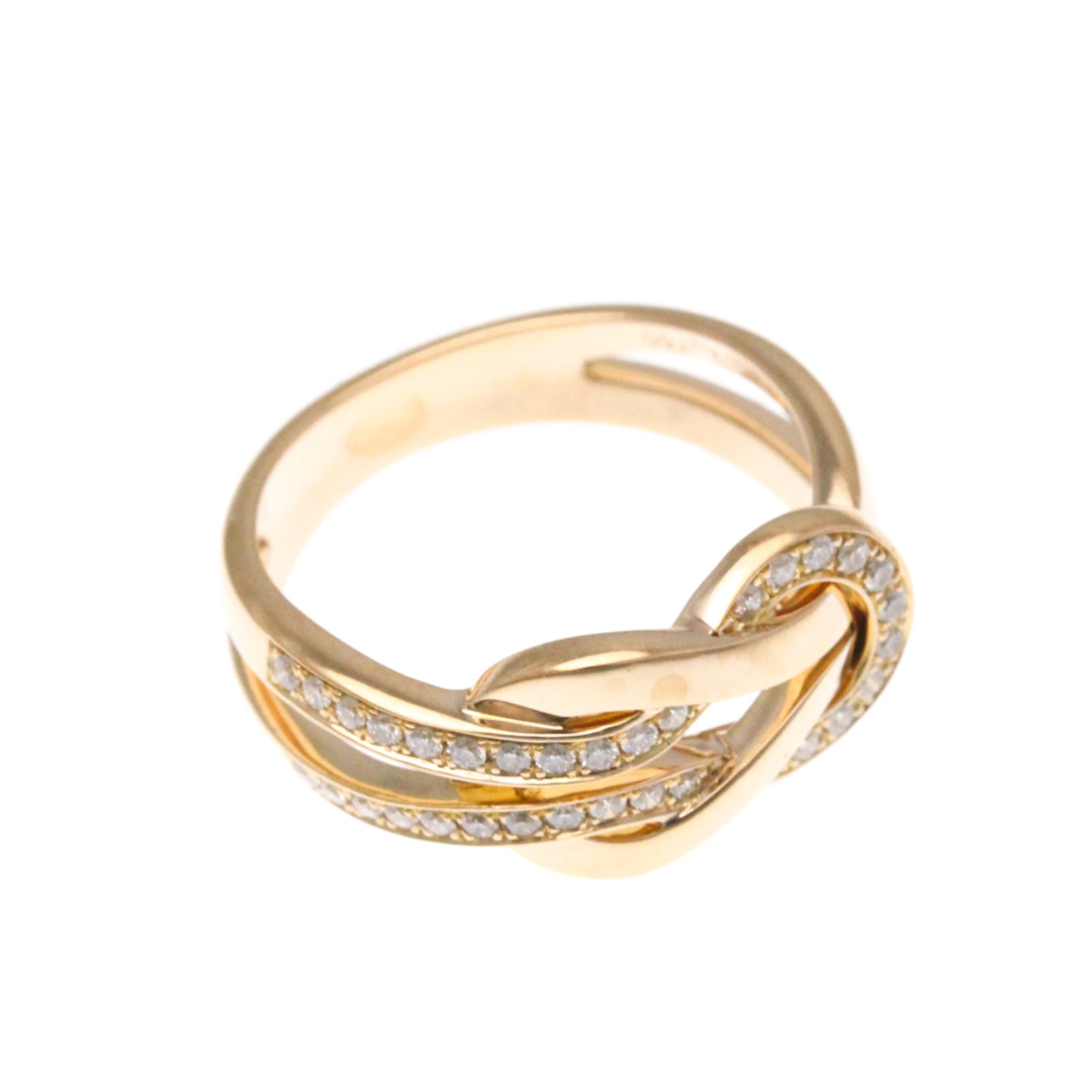 Chance Infini Ring 18K Rose Gold with Diamond