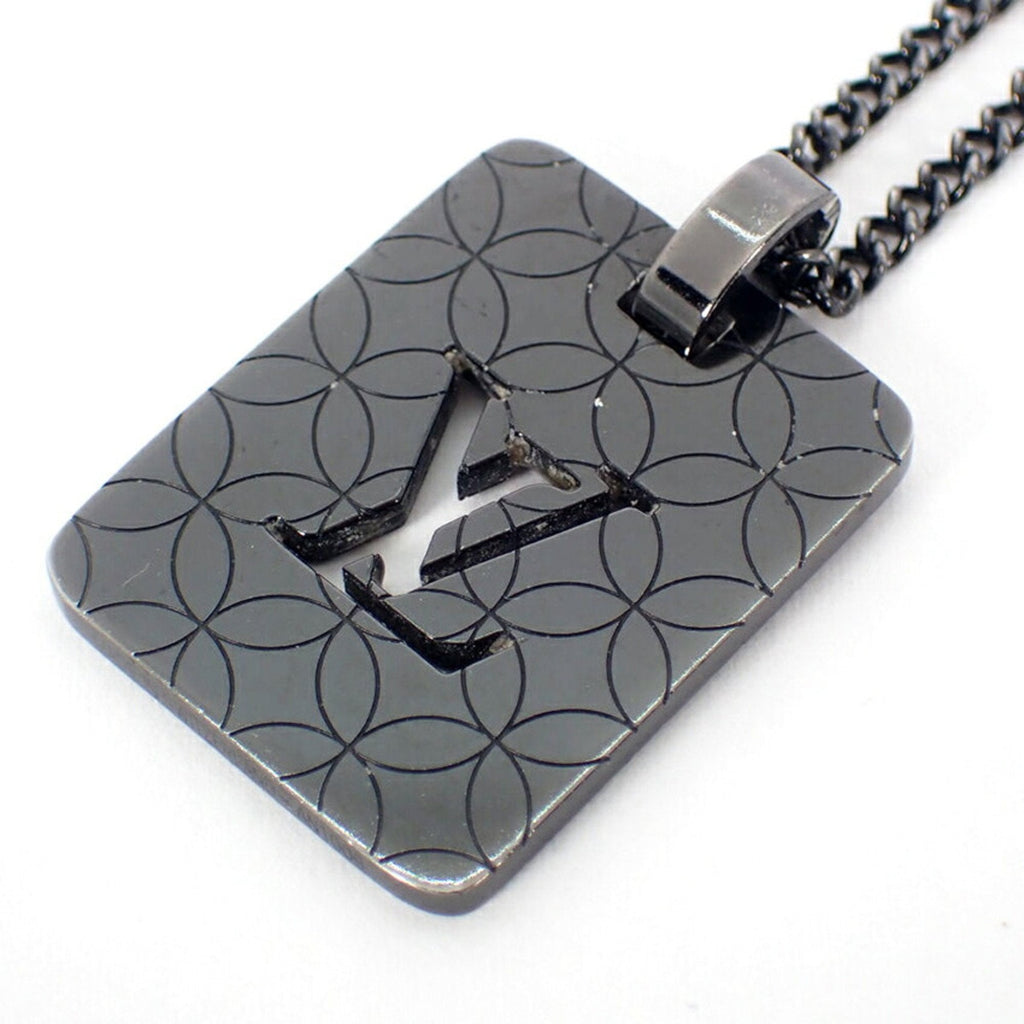 Champs Elysees Pendant Necklace Metal Black