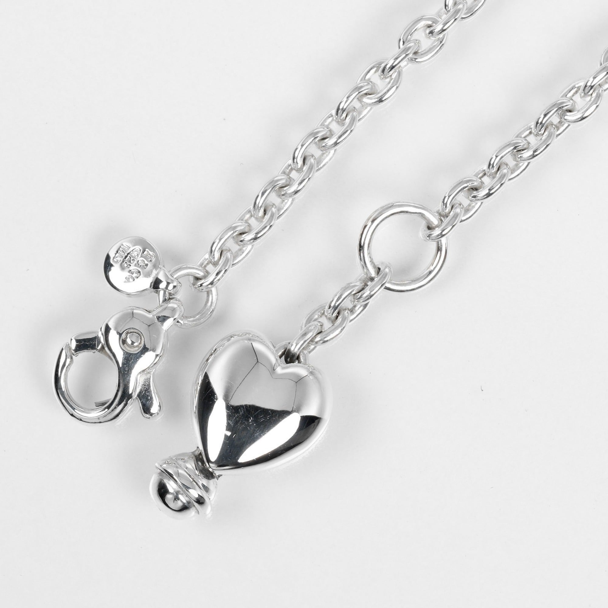 Heart Bracelet Sterling Silver