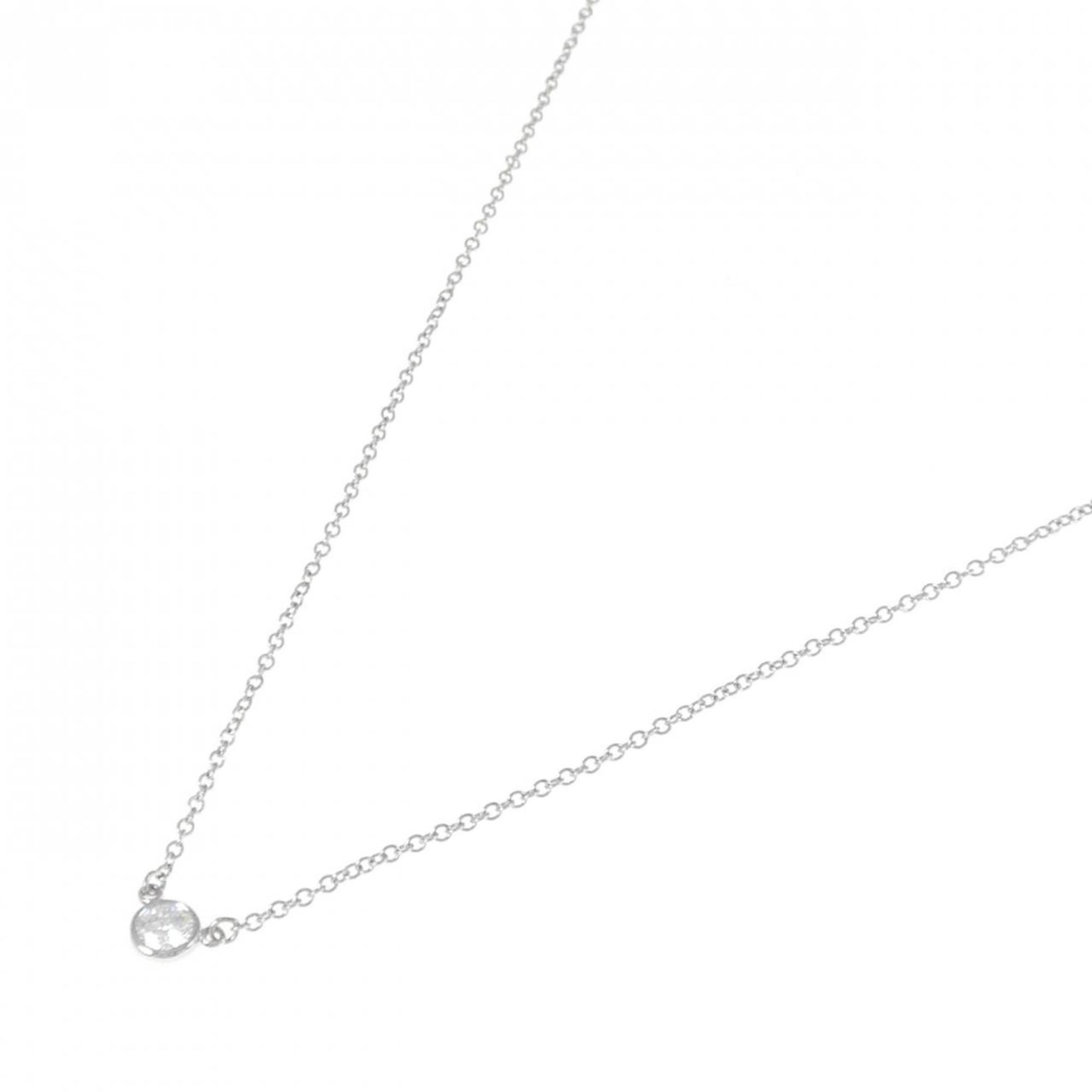 Elsa Peretti Diamonds By The Yard Pendant Necklace Platinum and Diamond