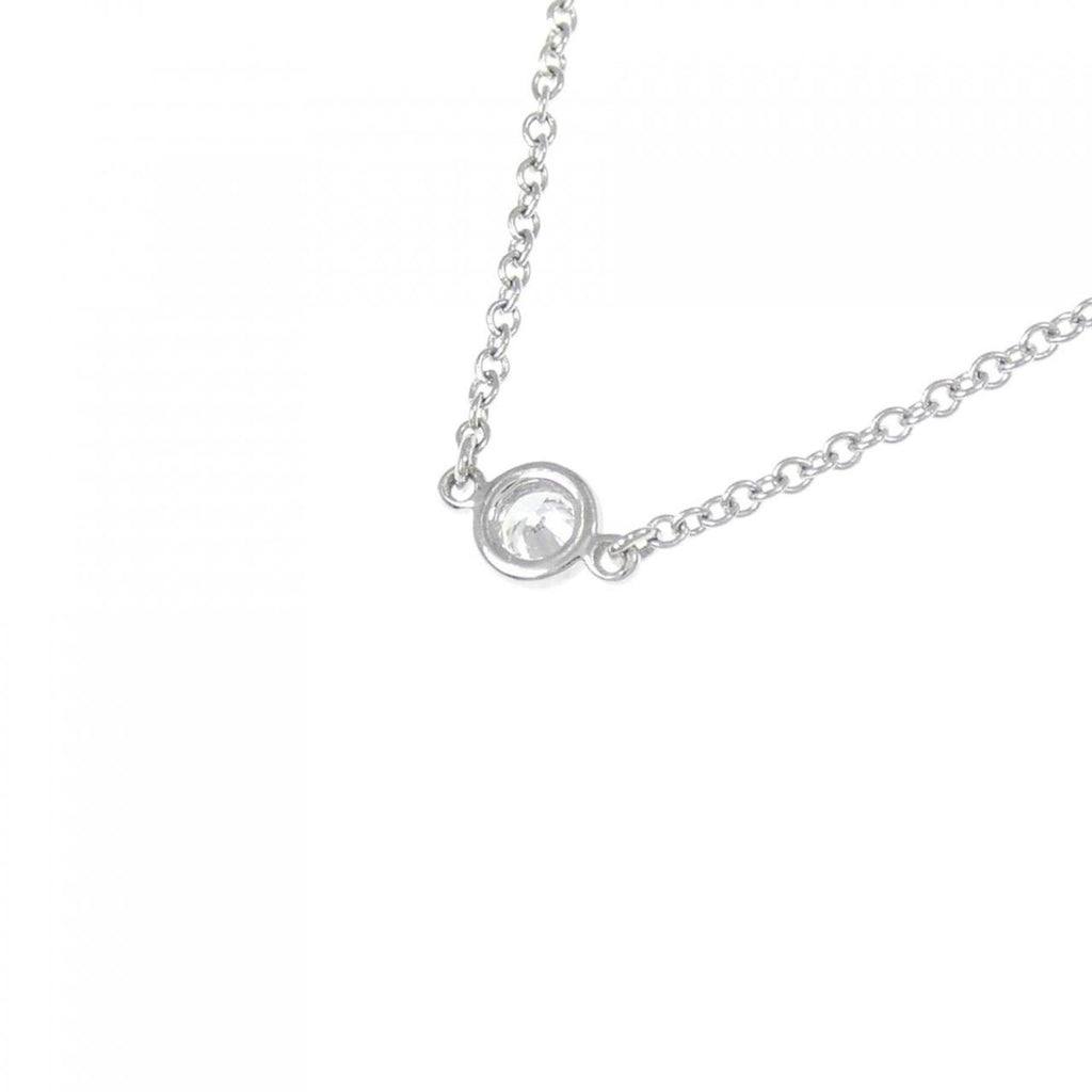 Elsa Peretti Diamonds By The Yard Pendant Necklace Platinum and Diamond