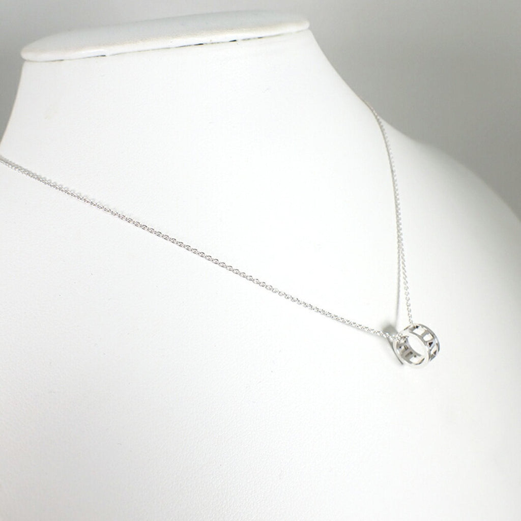 Atlas Pendant Necklace Sterling Silver