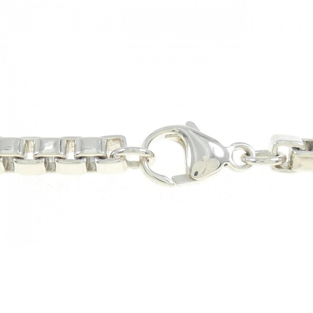 Venetian Link Identification Bracelet Sterling Silver