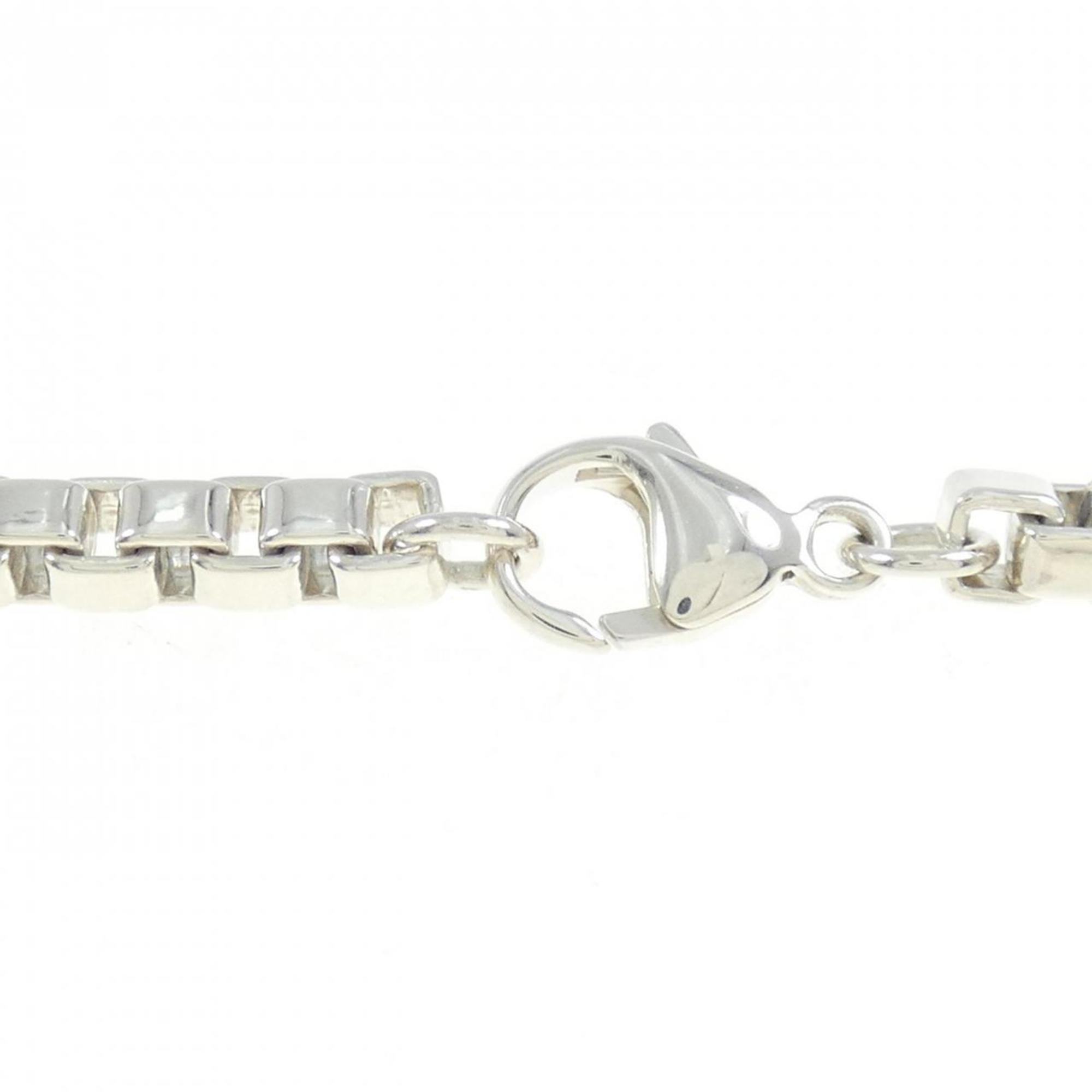 Venetian Link Identification Bracelet Sterling Silver